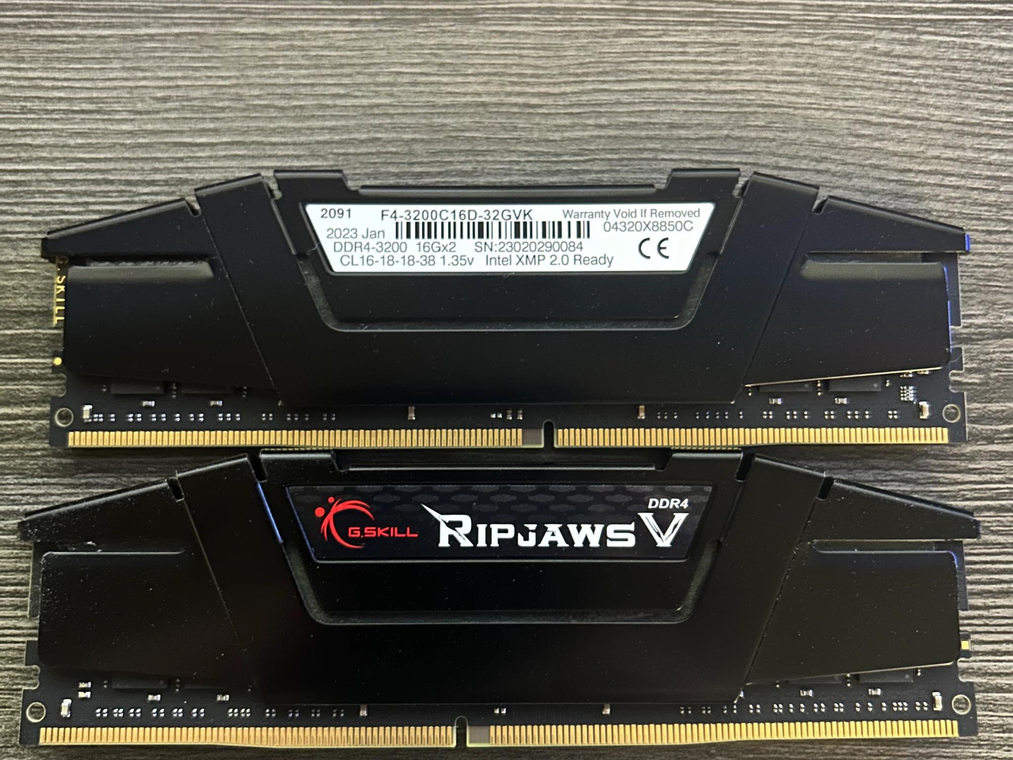 G.Skill Ripjaws V DDR4 32GB (16GBx2)
