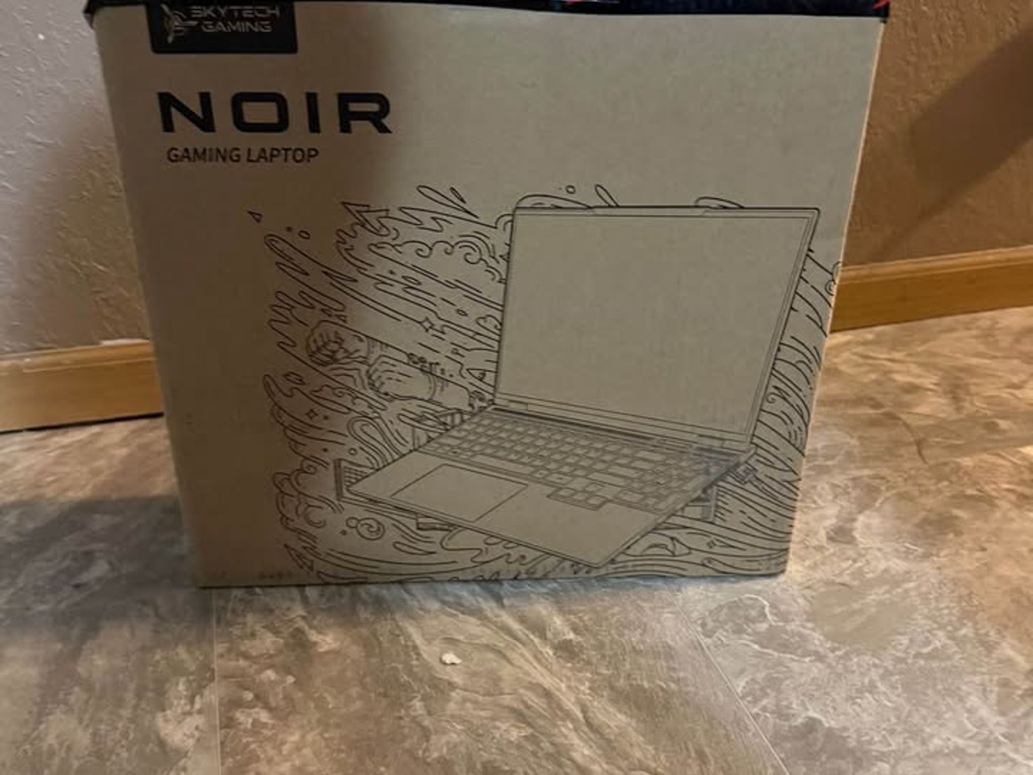 Skytech Gaming Noir Gaming Laptop AMD Ryzen 7 8845HS NVIDIA RTX 4070 16GB DDR5