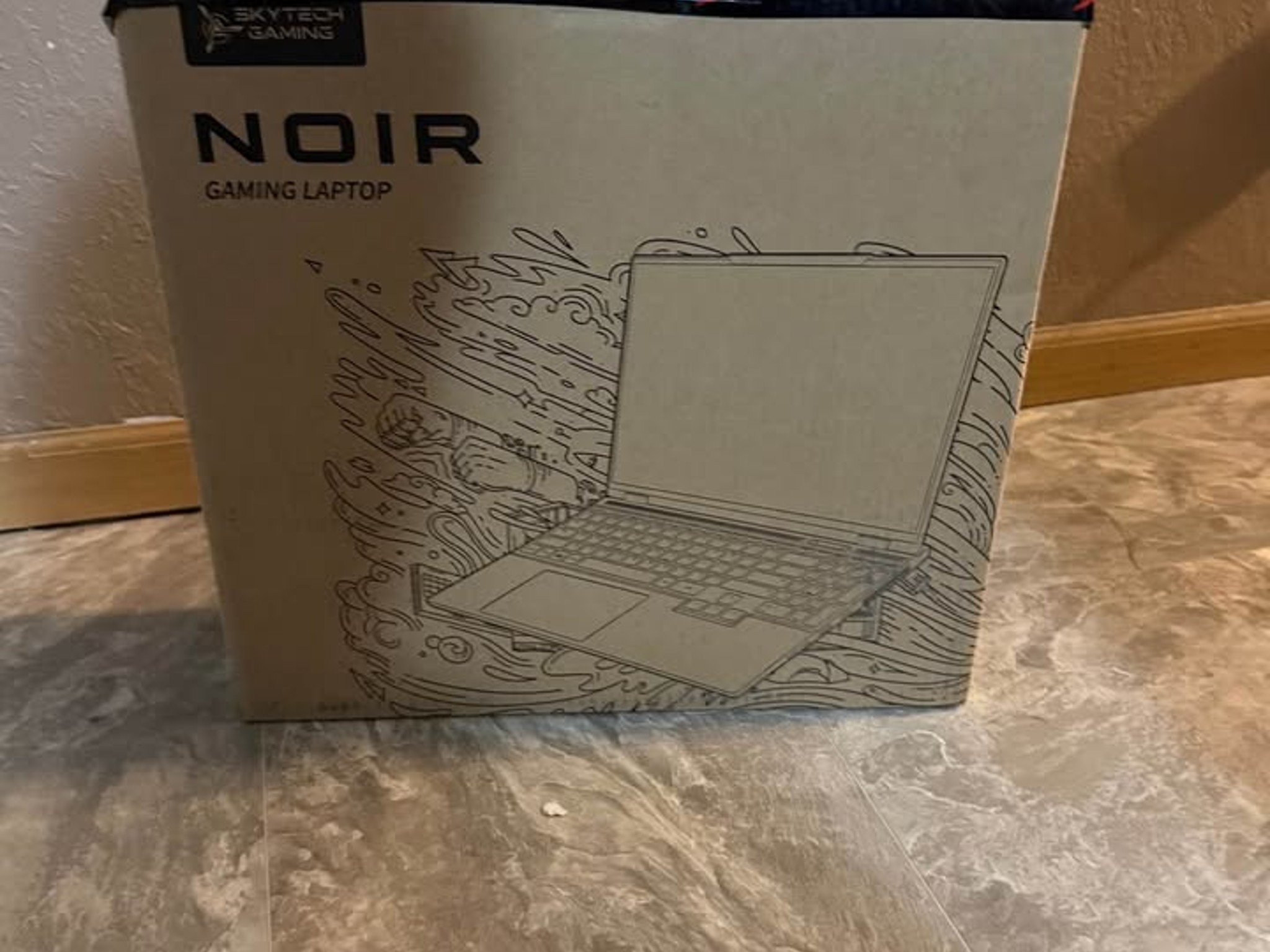 Skytech Gaming Noir Gaming Laptop AMD Ryzen 7 8845HS NVIDIA RTX 4070 16GB DDR5