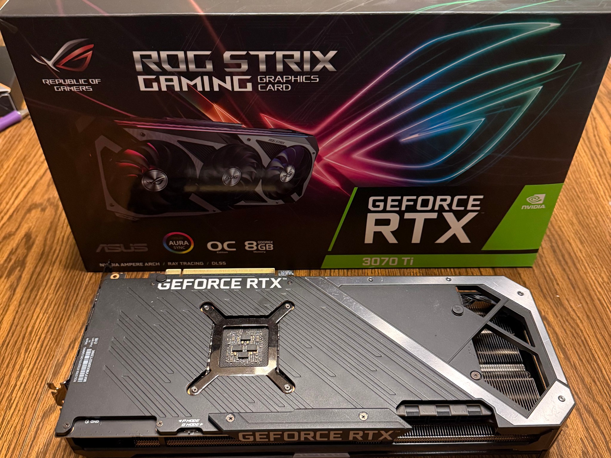 ASUS ROG STRIX GAMING OC GeForce RTX 3070 Ti