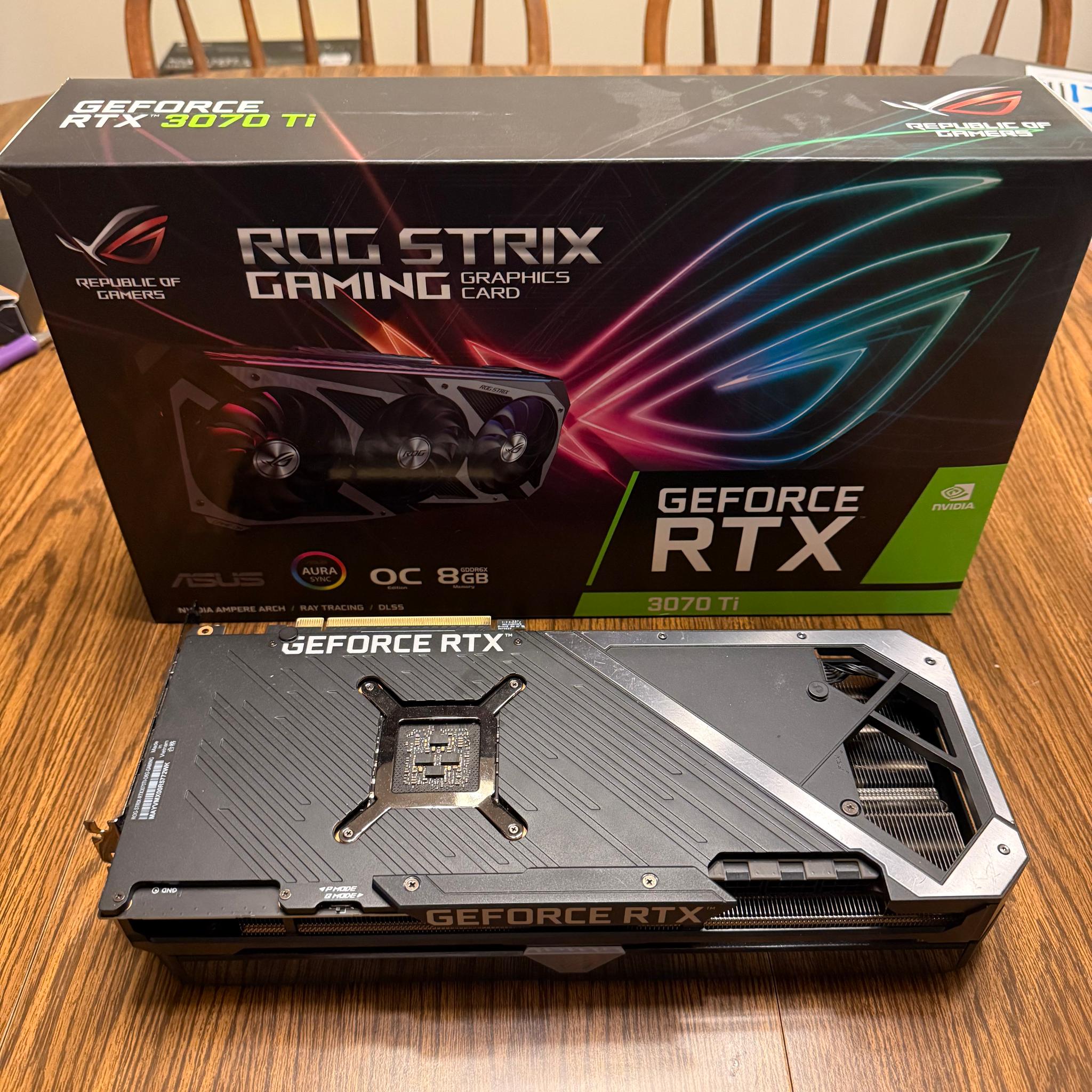 ASUS ROG STRIX GAMING OC GeForce RTX 3070 Ti