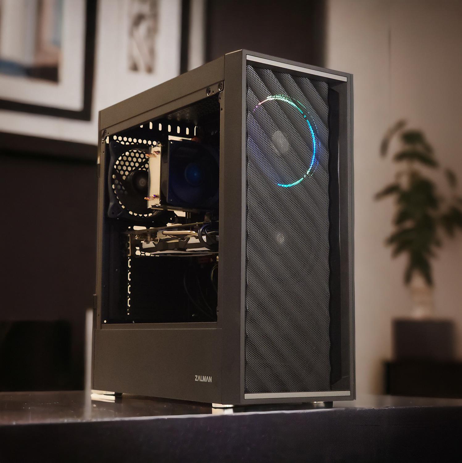 💎 Pure Performance Gaming PC - Intel 10-Core, GeForce GTX 1070Ti, 32GB RAM, 512GB M.2 SSD, WIFI