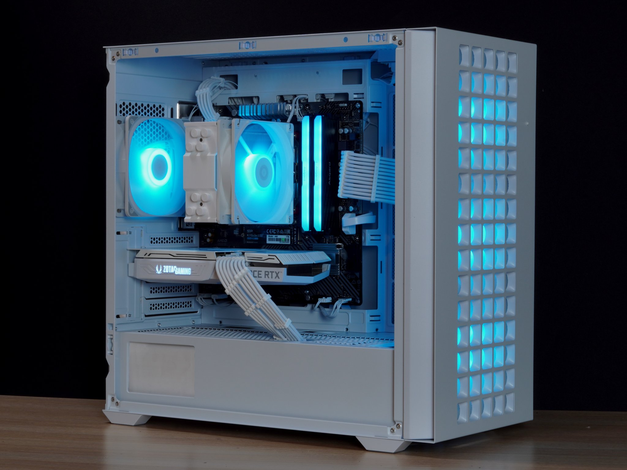 🤍Aero🤍 RTX 3060 Ti , Ryzen 5 5500, 32GB DDR4 RAM, 1TB SSD w/ Wifi | 1080p Gaming PC |