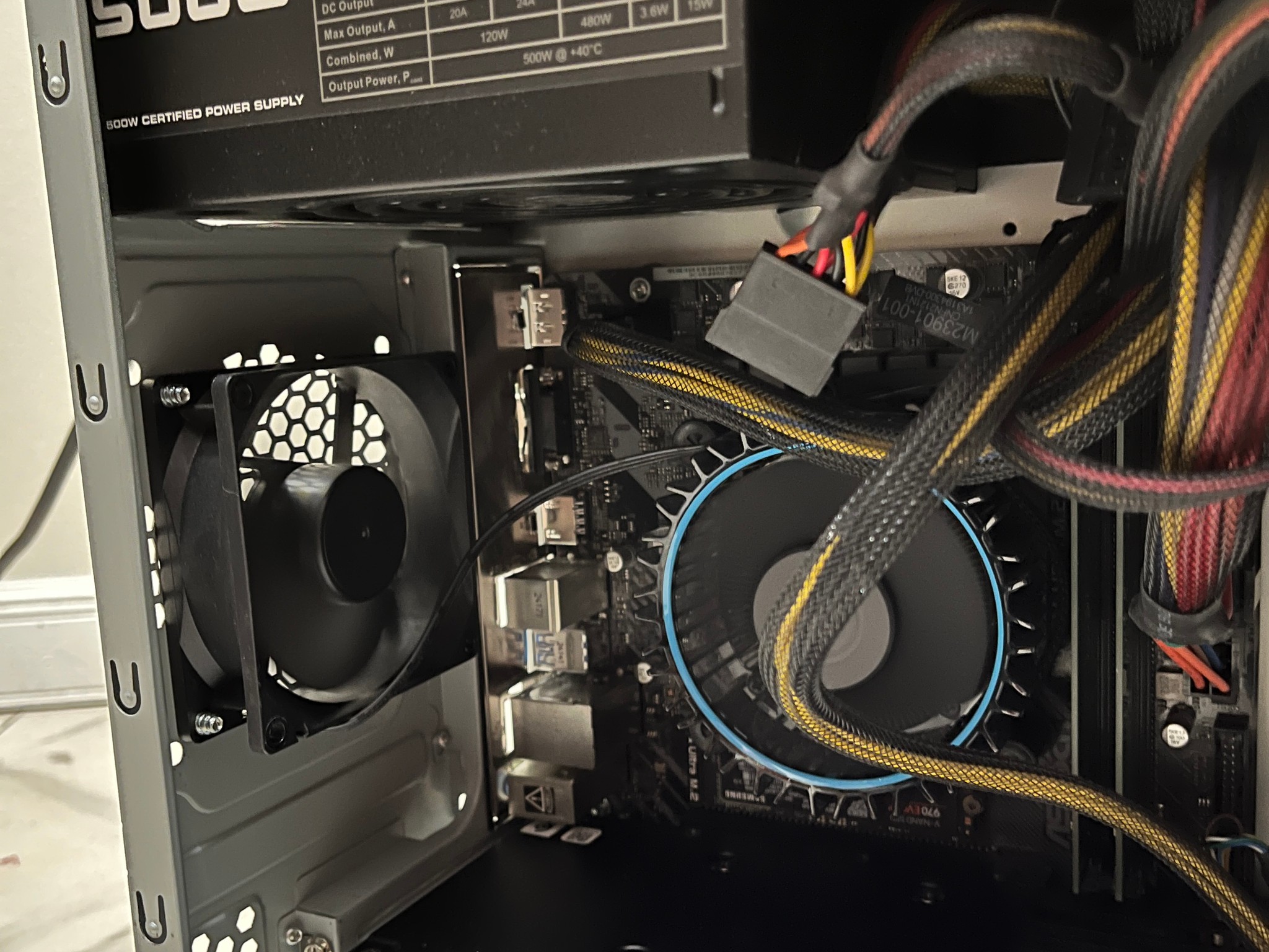 NVIDIA RTX 3060 Ti, Intel i3-12100, 16GB RAM, 512GB SSD - High FPS Office Gaming PC w/ Wi-Fi & BT