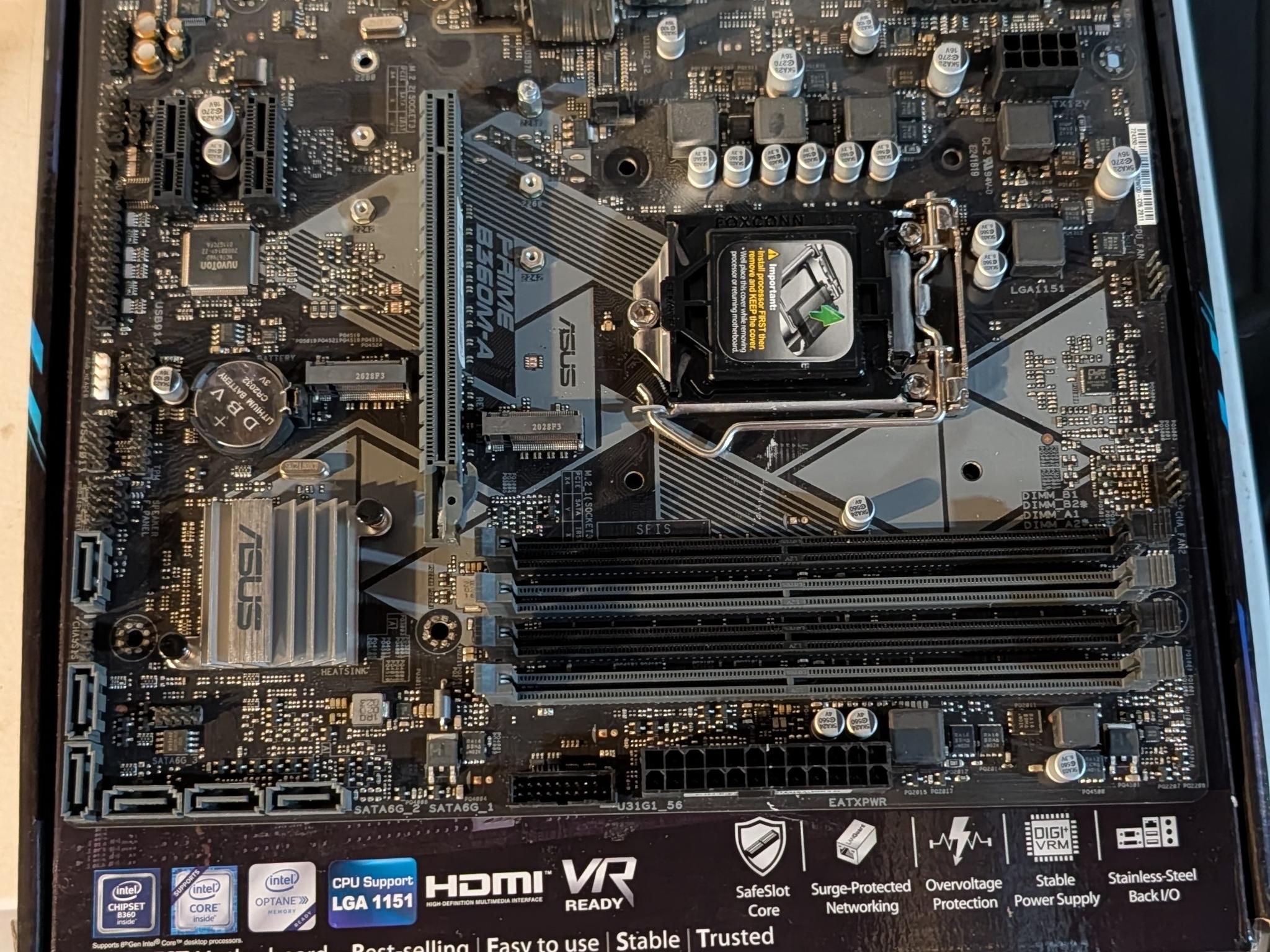 Asus PRIME B360M-A LGA1151