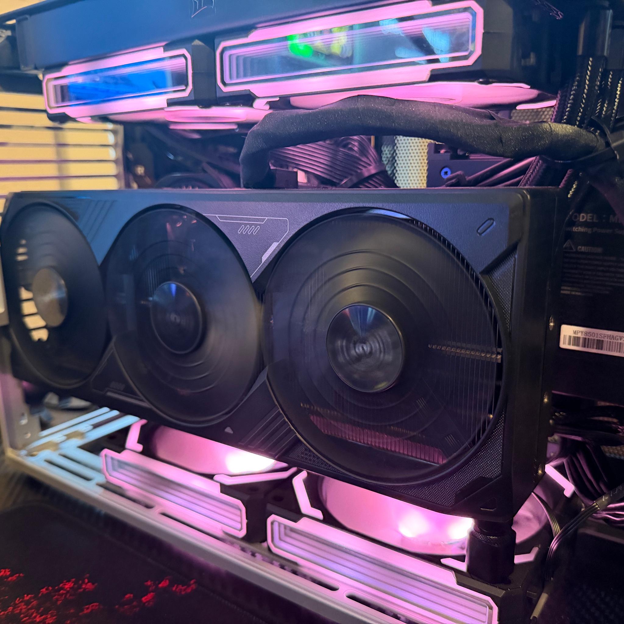 GeForce RTX 5080 Custom Gaming PC - Ryzen 7 9800X3D, 64GB RAM, 4TB NVMe SSD