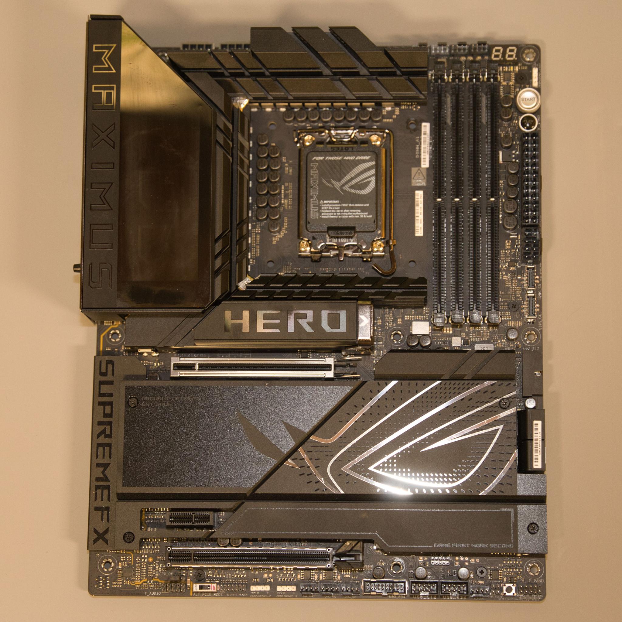 ASUS ROG Maximus Z890 Hero LGA1851 DDR5 ATX Motherboard Fully Tested