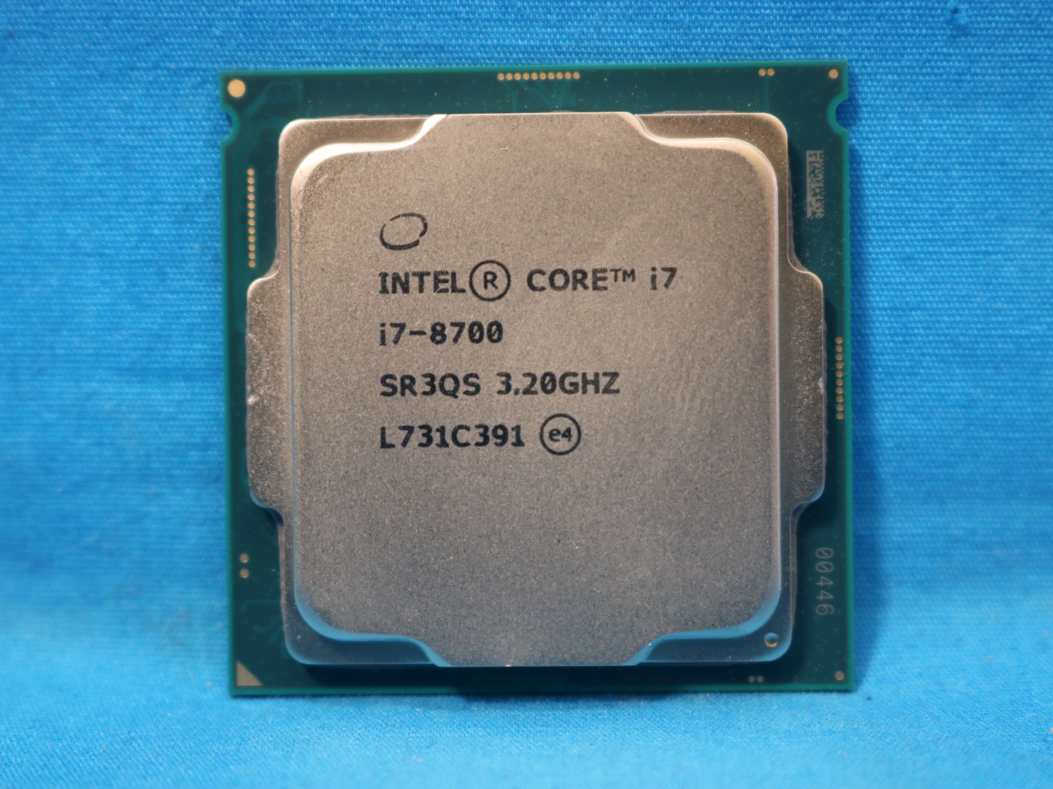 Intel Core i7-8700 3.20GHz LGA1151/Socket H4 6-Core 12-Thread 12MB Desktop CPU SR3QS