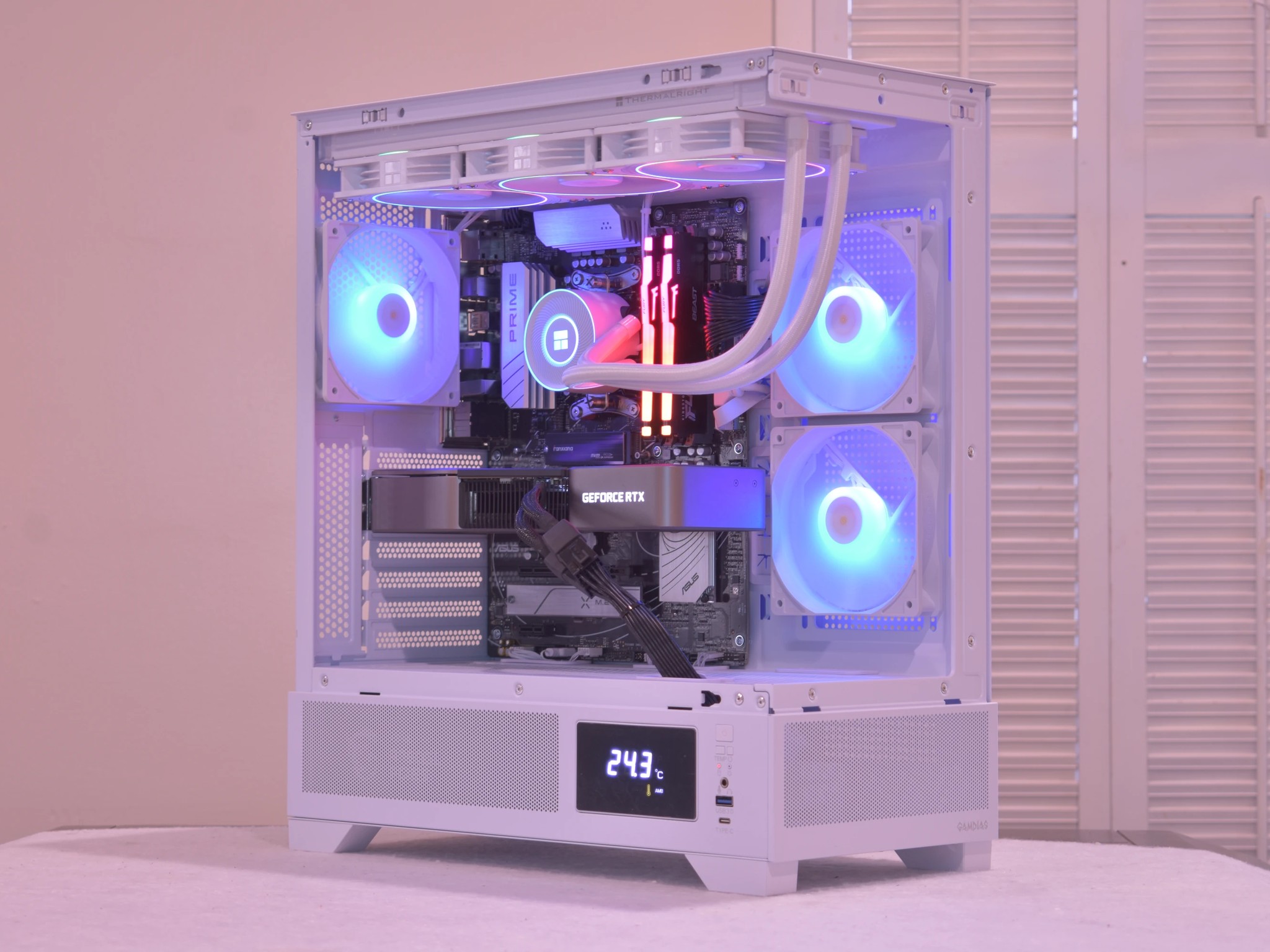 🎮Pro Gamer🎮 Ryzen 5 7600 | RTX 3080 10GB | 16GB DDR5 5200mhz | 1TB nVME SSD | RGB Win11+Wifi