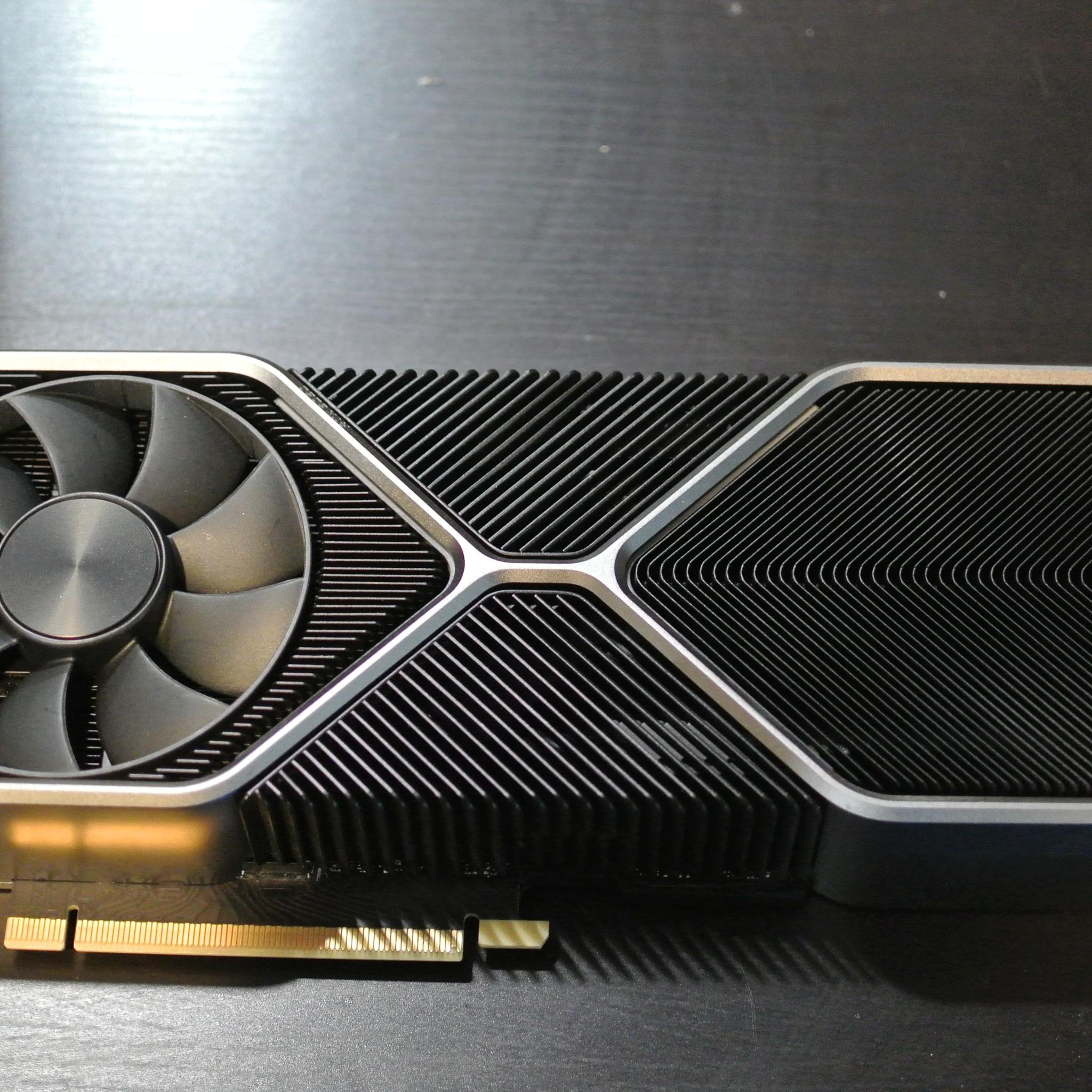 NVIDIA RTX 3080 Founder's Edition 10GB GDDR6X VRAM Graphics Card w/ Adapter