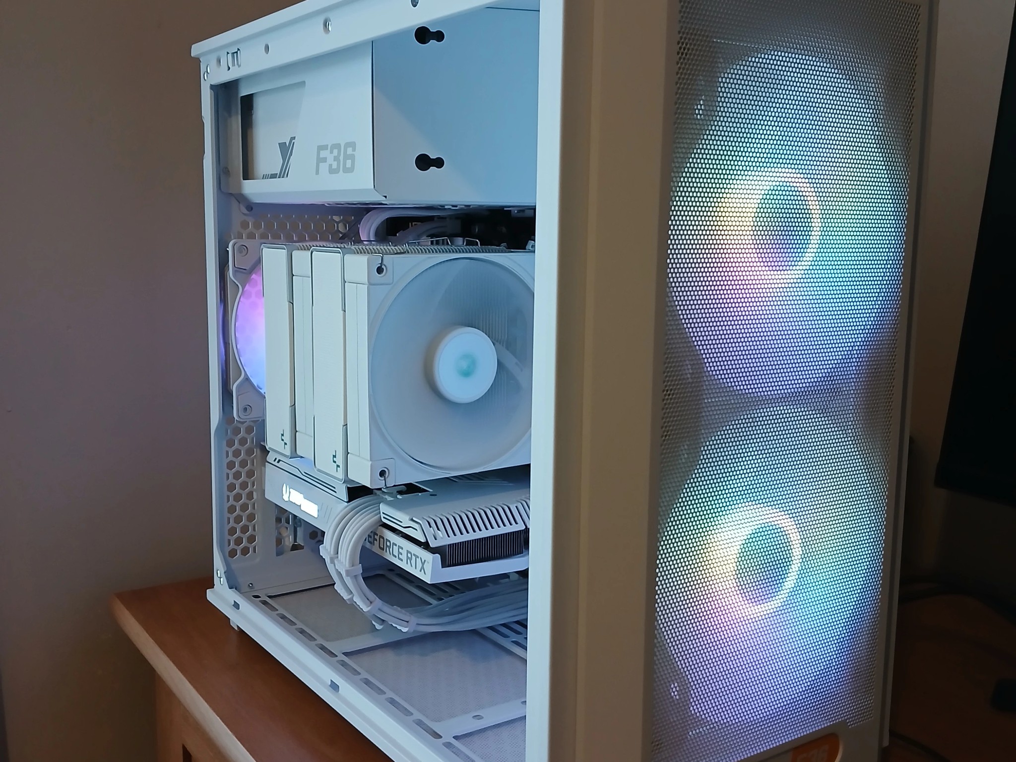 All-White AM5 | RTX 3060 Ti | Ryzen 5 7400F | 32GB RAM