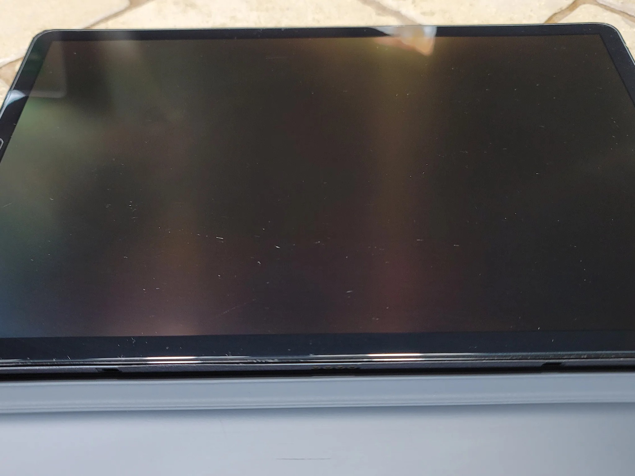 Samsung Glaxy Tab S5e with keyboard book cover