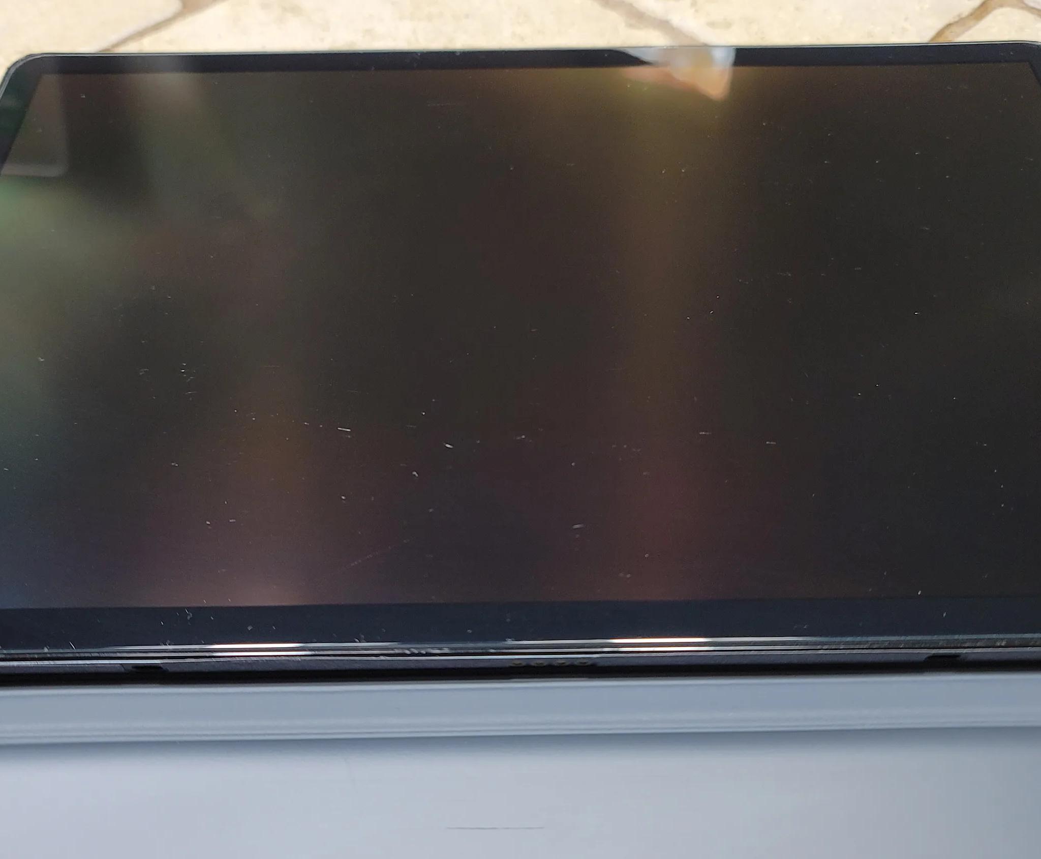 Samsung Glaxy Tab S5e with keyboard book cover
