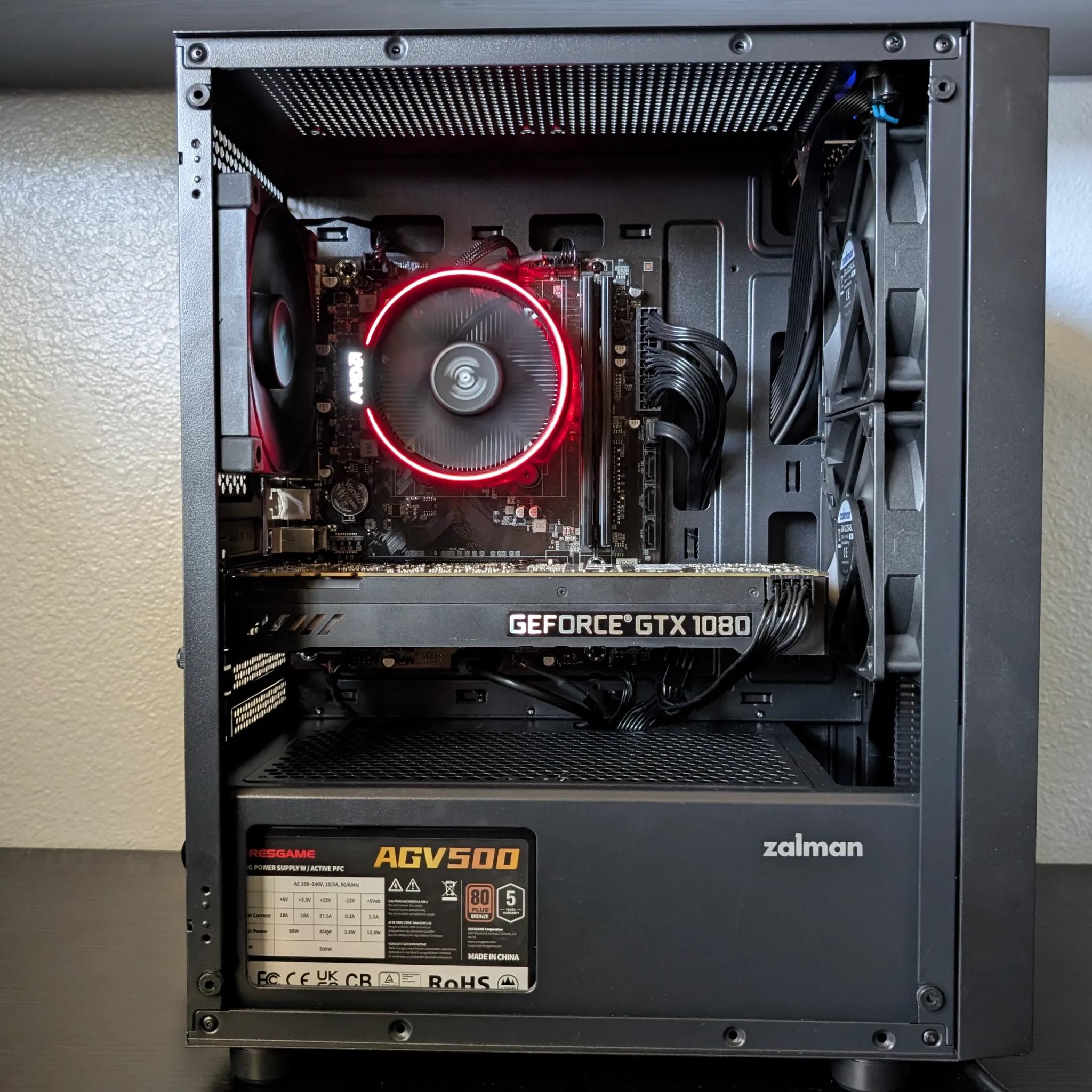 Ryzen 7 2700 | GTX 1080 | 16GB DDR4 | 512GB SSD | Wi-Fi | Win 11 Pro