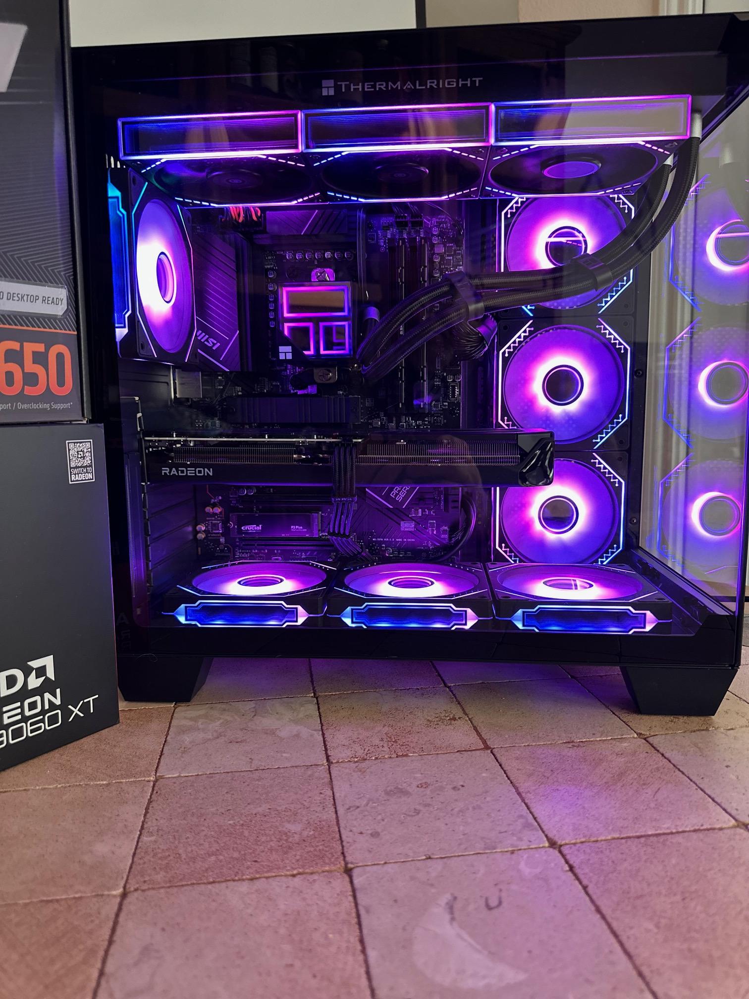Ryzen 5 7600X / RX 9060XT 16GB, 500GB & 1TB M.2 SSD, Mid-Tower Gaming PC