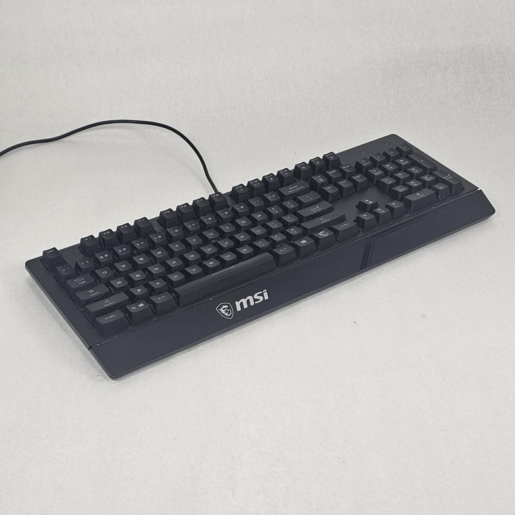 MSI Vigor GK20 Gaming Keyboard - Black Wired