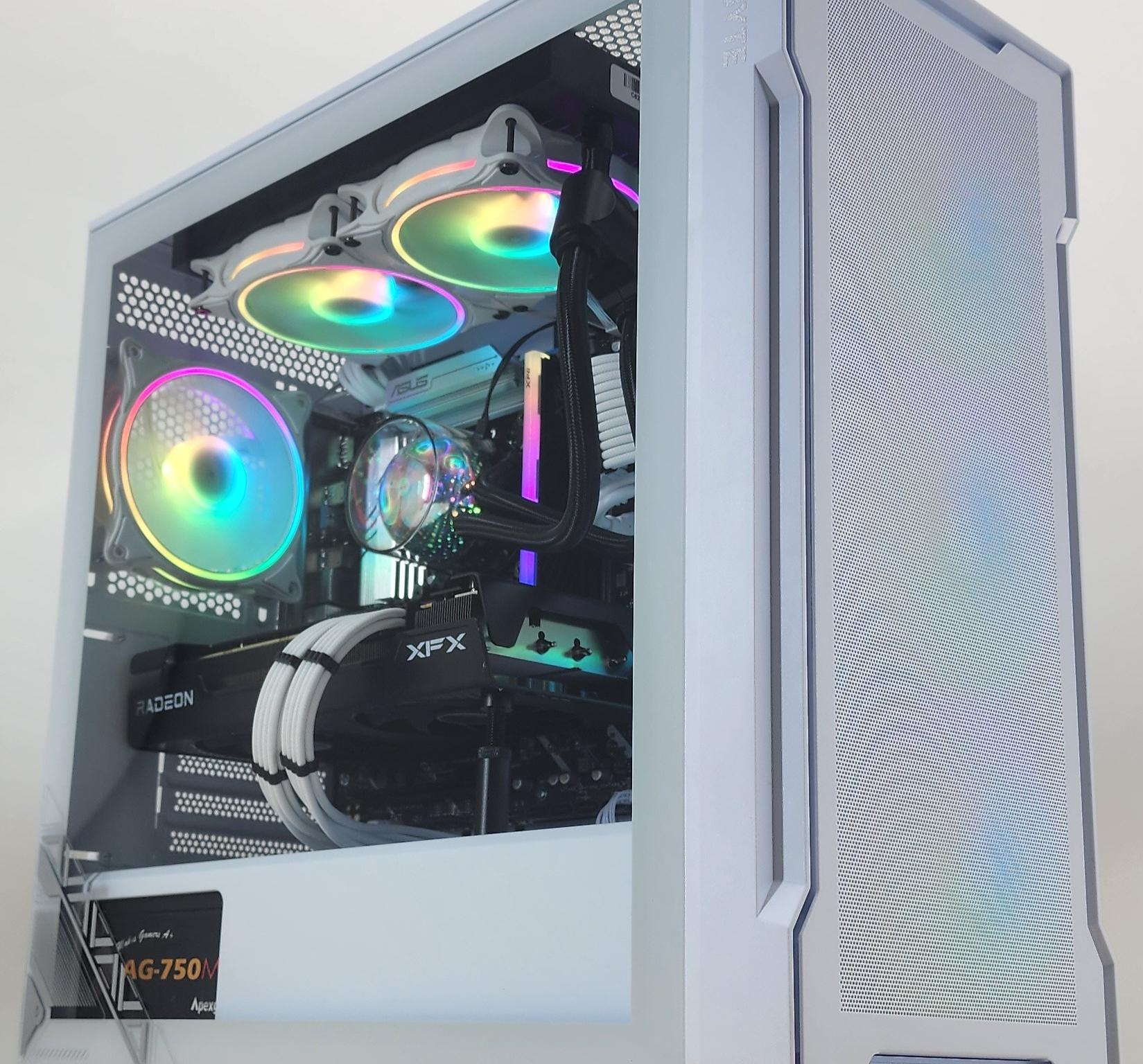 Gaming PC Intel Ultra 5 225F 16GB RAM 1TB SSD RX 7600 XT 16GB Win11 Computer