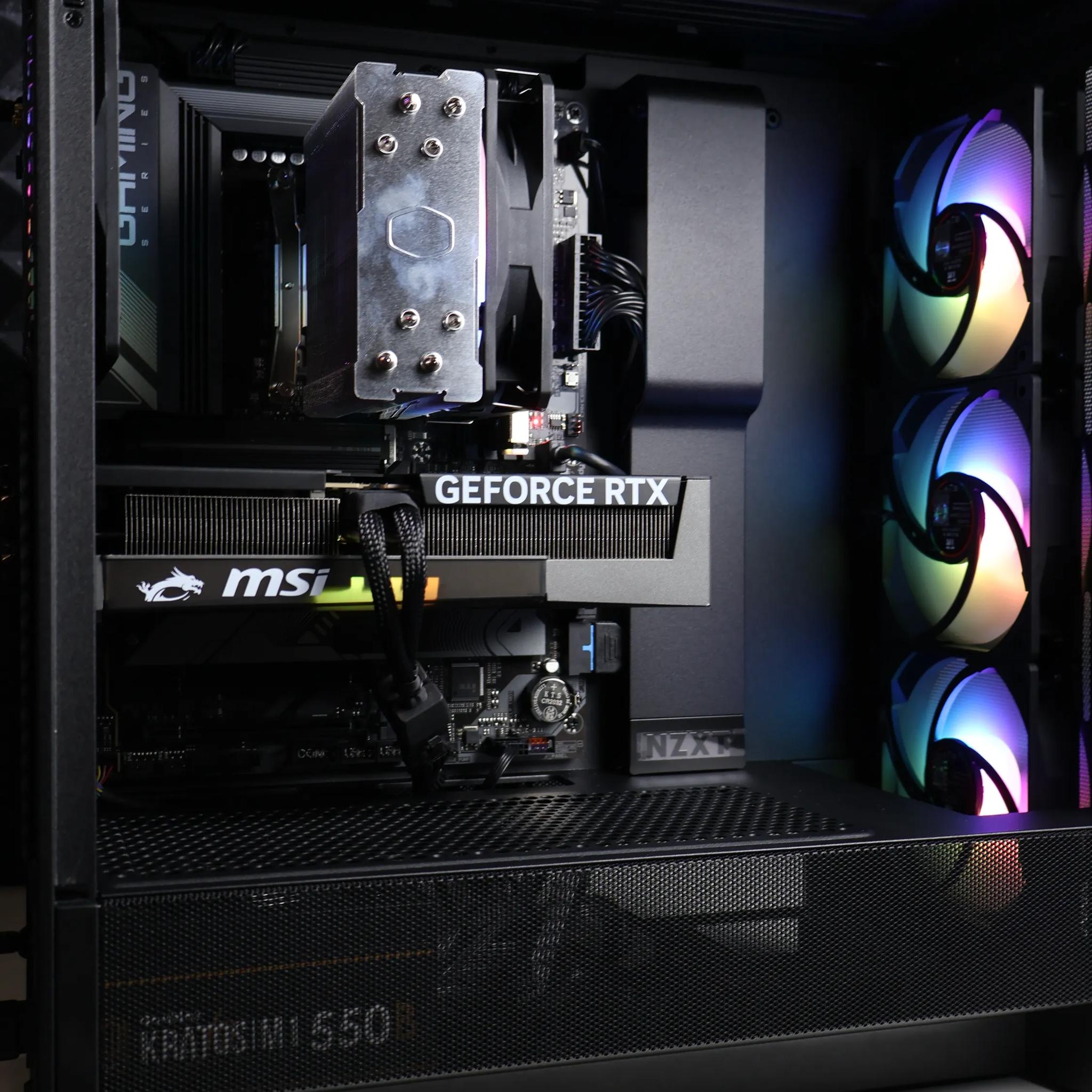 ⚫ Ryzen 7 8700F/RTX 5060Ti 8GB Gaming/Streaming PC ⚫