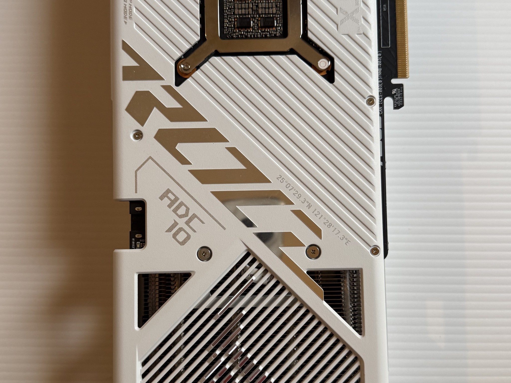 ASUS ROG Strix GeForce RTX 4090 White Edition 24GB GDDR6X
