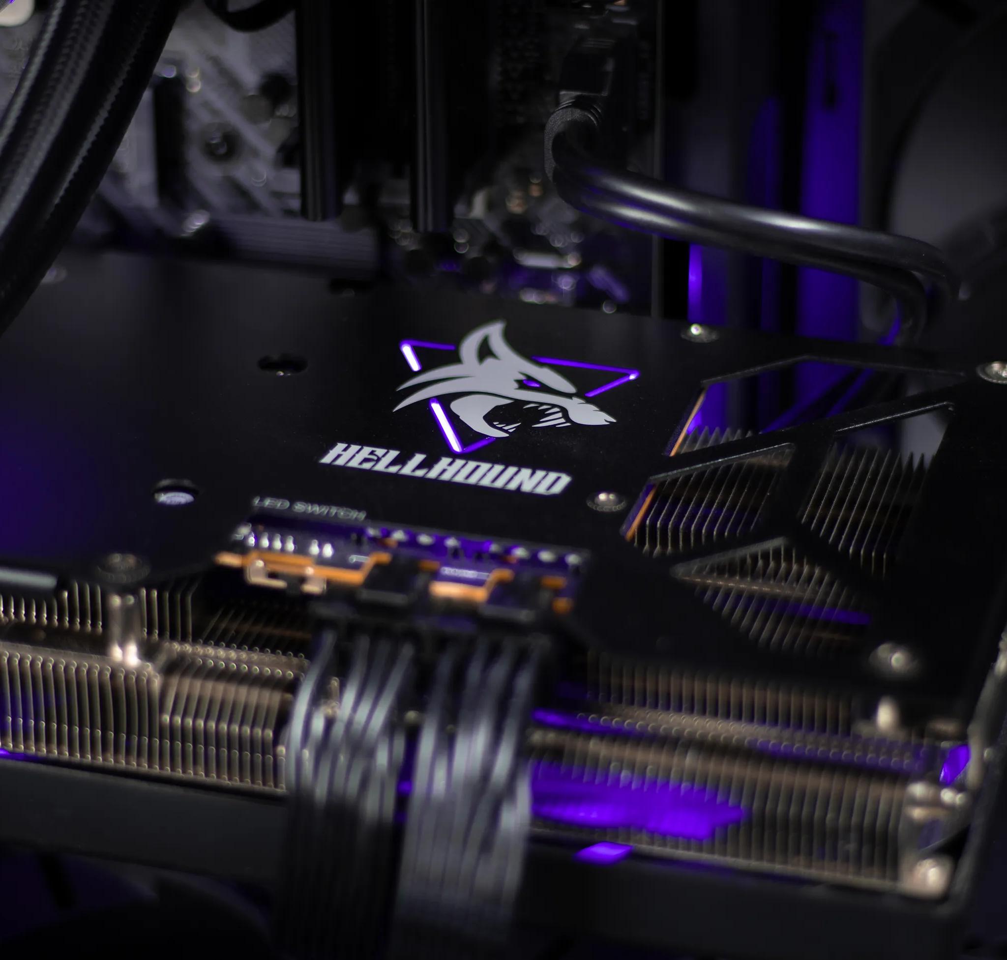 “DarkCorpo” RX 7800XT Ryzen 7 32GB Windows 11 Pro 2TB Workstation Gaming PC