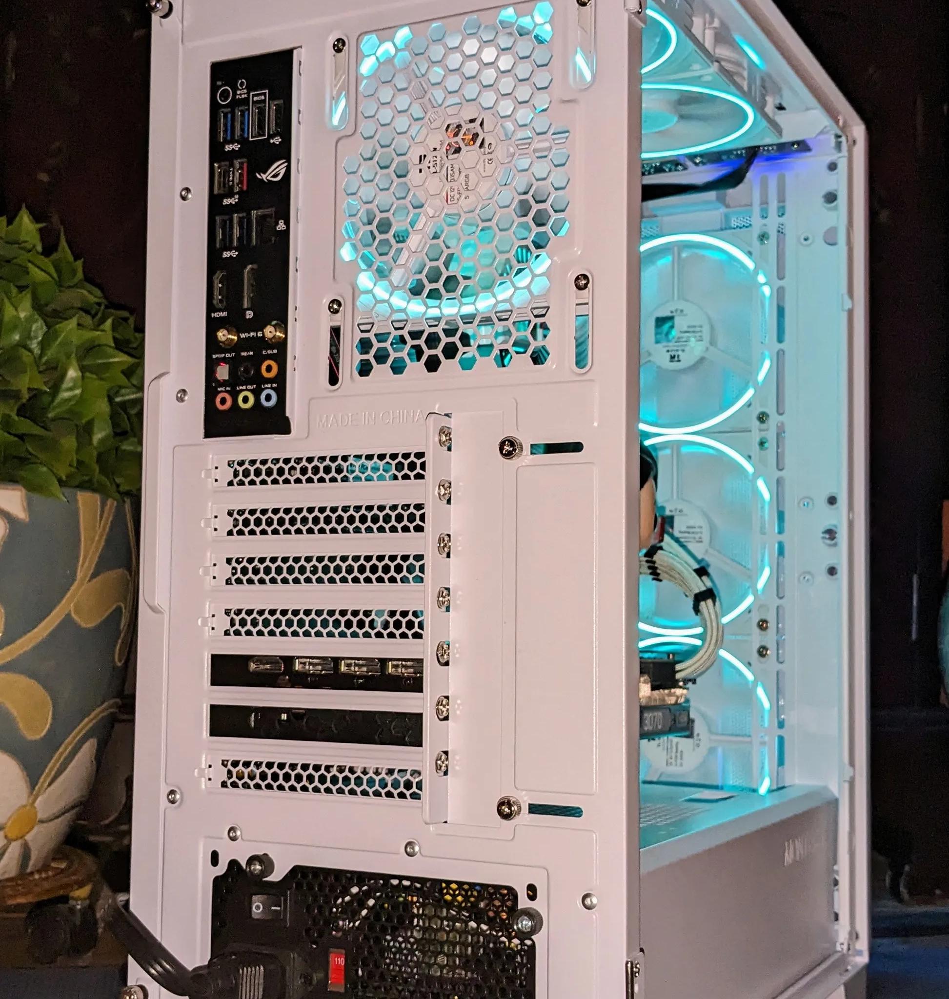 ⚪️1080p-1440p Gaming PC💥|RTX 3070| Ryzen 5| 16GB DDR4 RAM| 1TB NVMe SSD| Windows 11