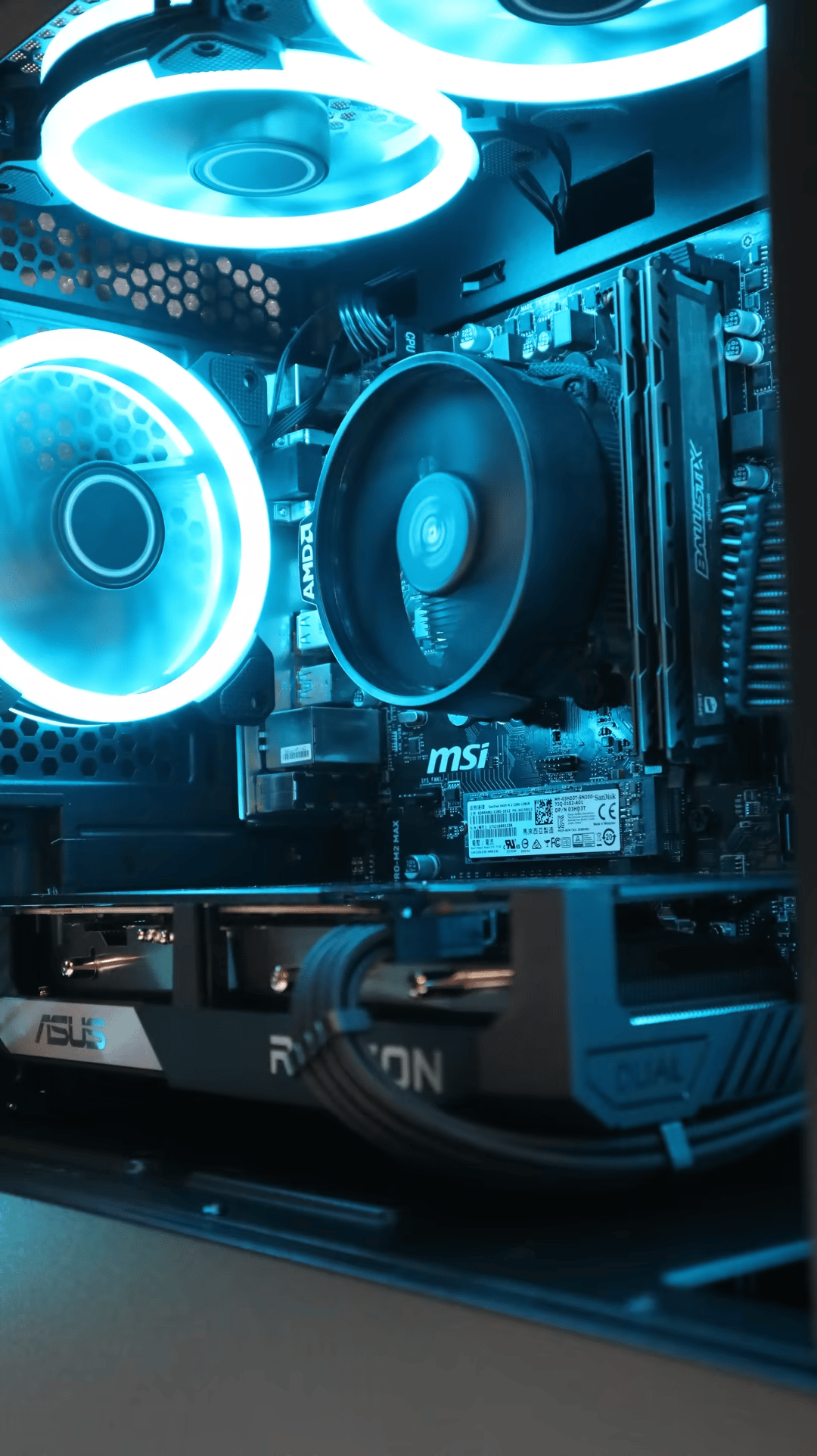 Prithee | Ryzen 7 1700/RX 6600 Gaming PC FREE SHIPPING