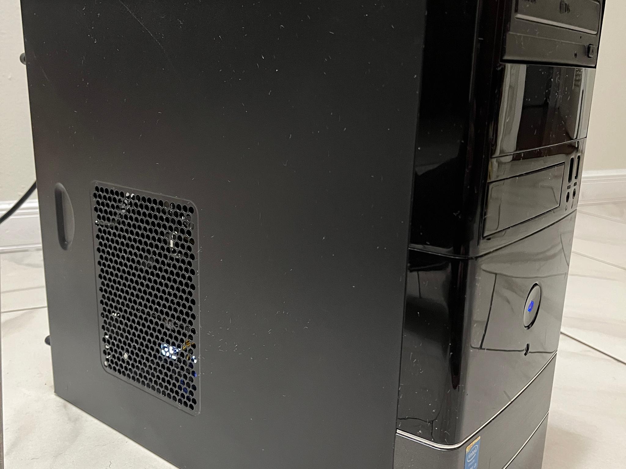 NVIDIA RTX 3060 Ti, Intel i3-12100, 16GB RAM, 512GB SSD - High FPS Sleeper Gaming PC w/ Wi-Fi & BT