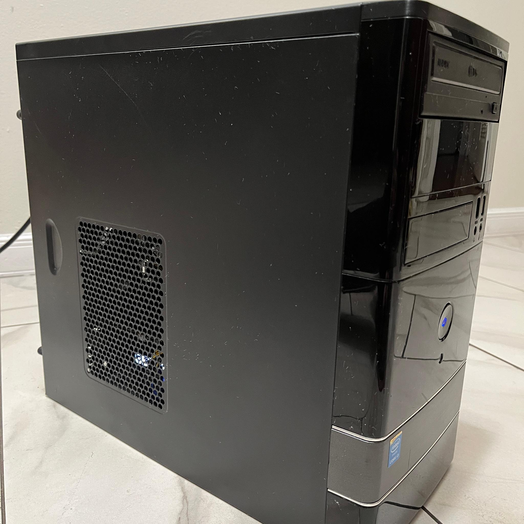 NVIDIA RTX 3060 Ti, Intel i3-12100, 16GB RAM, 512GB SSD - High FPS Office Gaming PC w/ Wi-Fi & BT