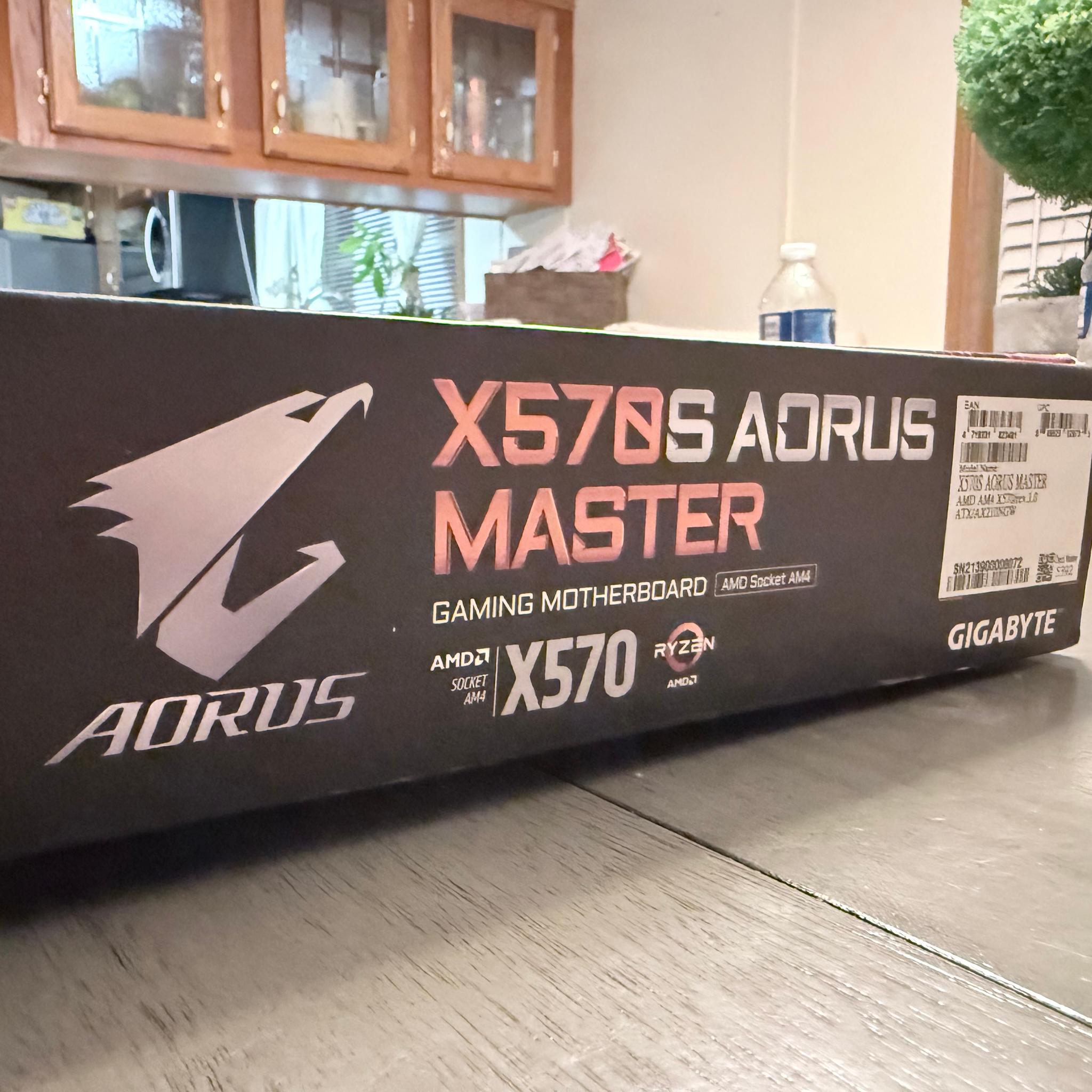 Extreme X570 Board - GIGABYTE X570 AORUS MASTER