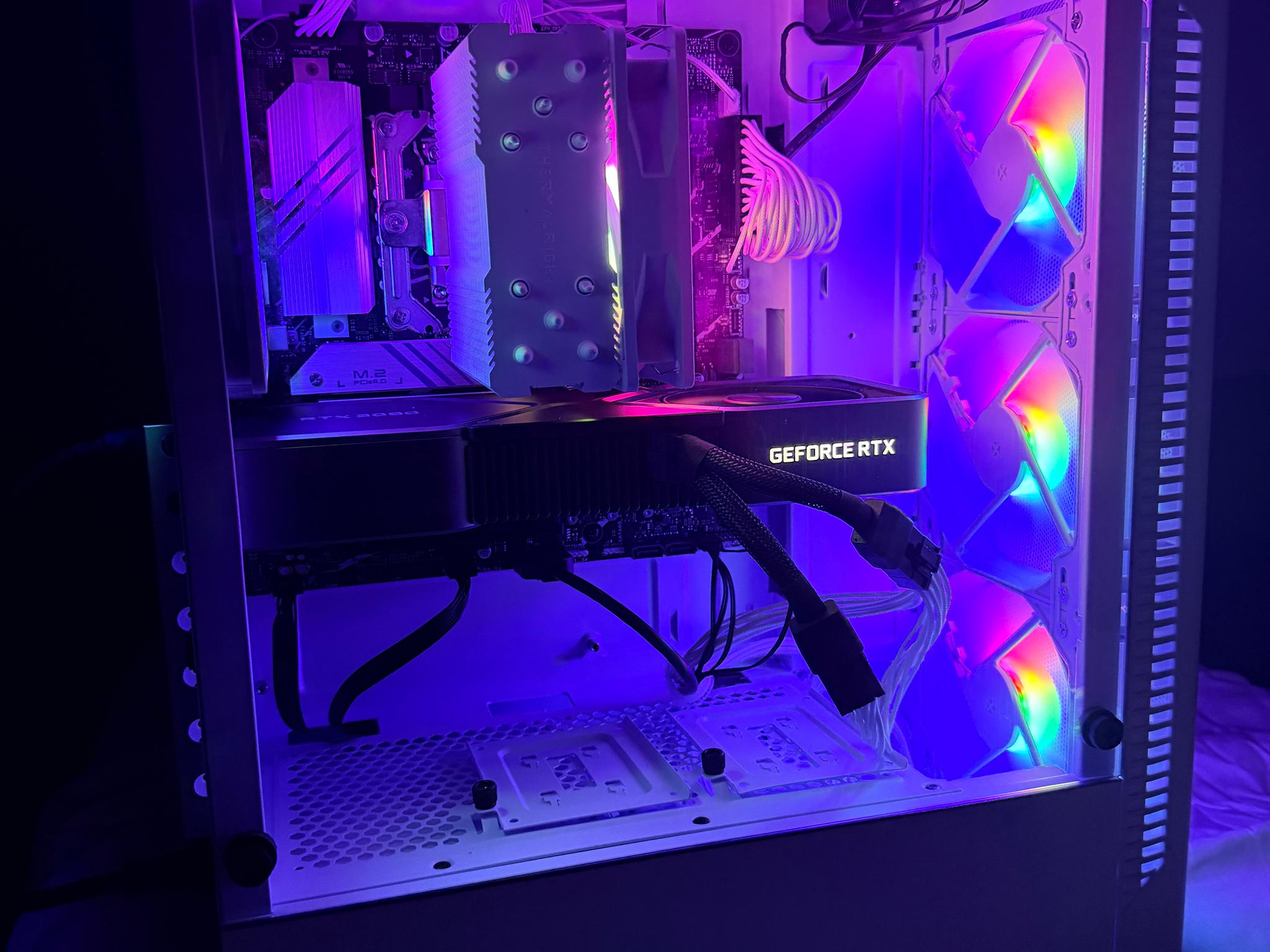 New Custom Gaming PC || RTX 3080 FE || i5-12600KF || 32GB DDR5 RAM || 2TB NVMe SSD || B760 + Wi-Fi