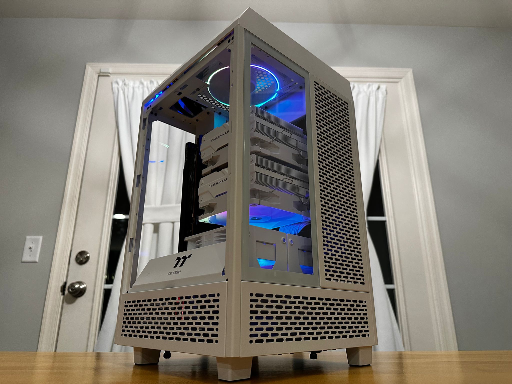 ⚪️🍿|RX 6800xt 16gb, i5-11400, 32gb Ram, 1tb SSD White WiFi Gaming PC