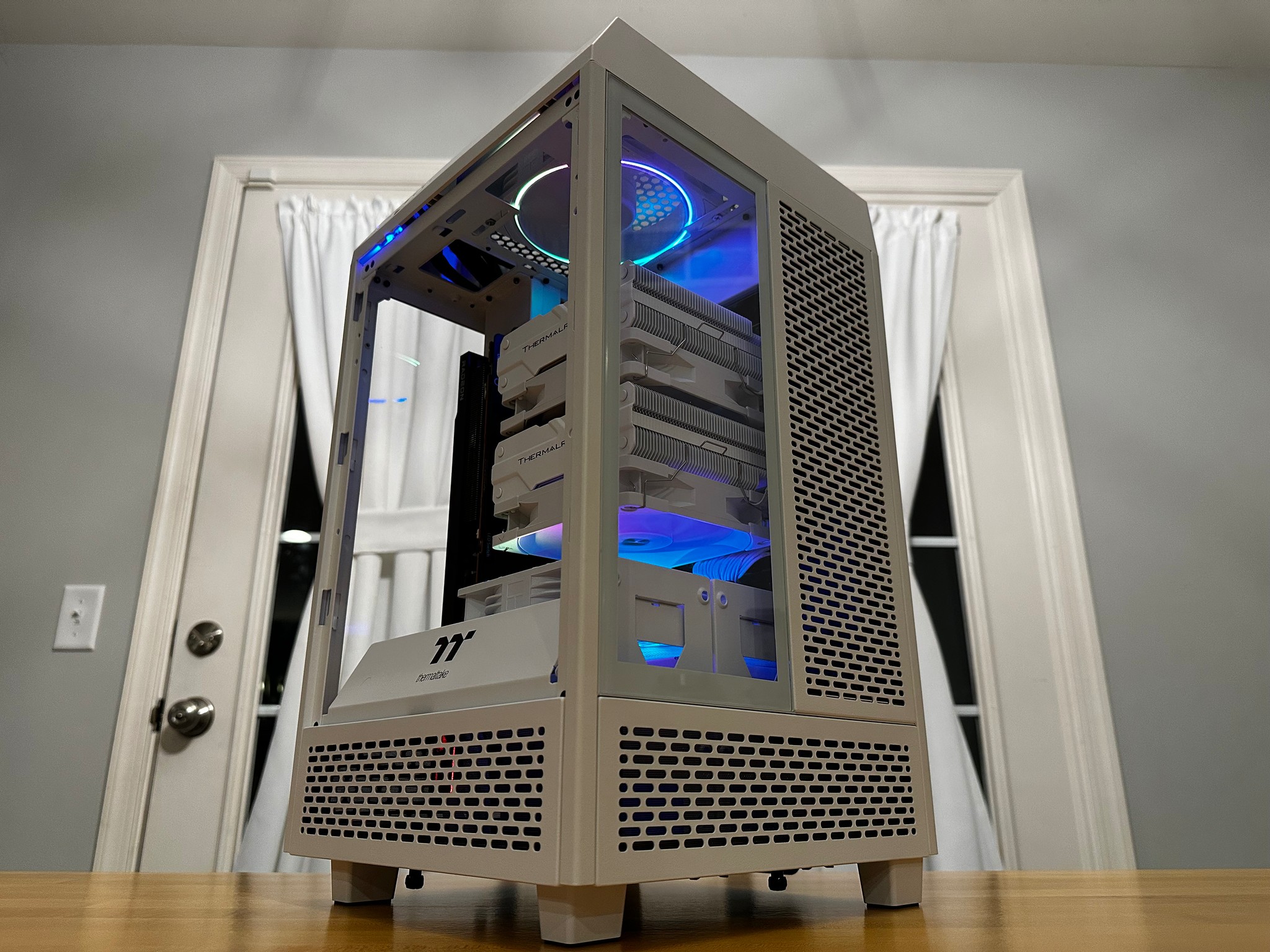 ⚪️🍿|RX 6800xt 16gb, i5-11400, 32gb Ram, 1tb SSD White WiFi Gaming PC