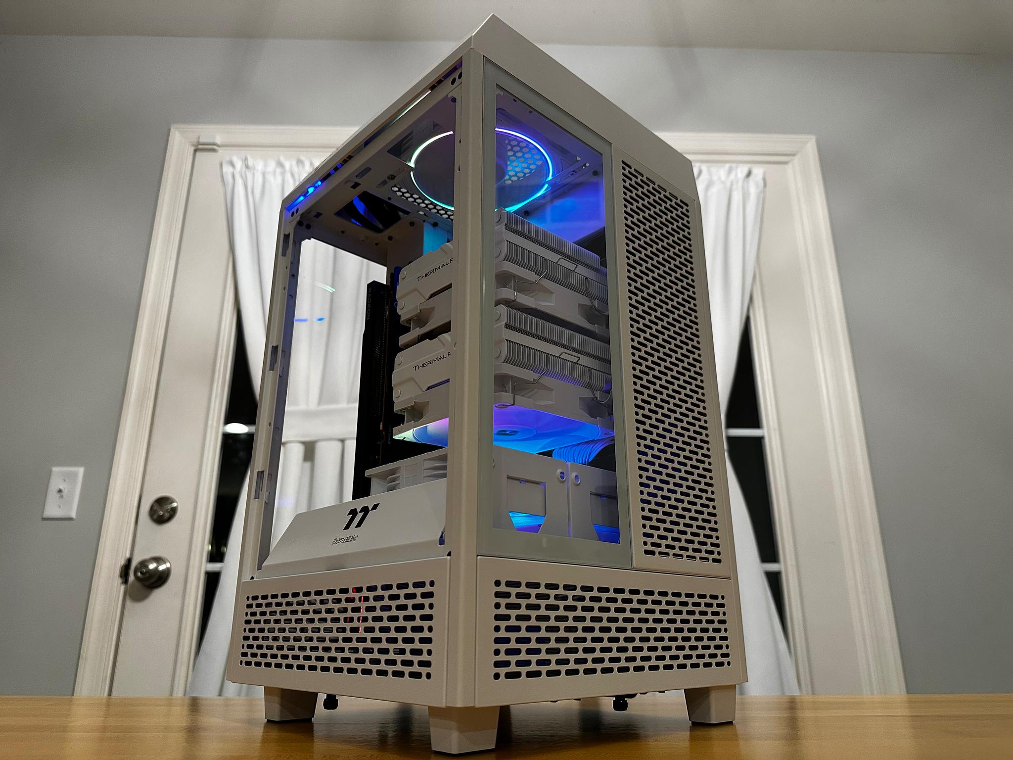 ⚪️🍿|RX 6800xt 16gb, i5-11400, 32gb Ram, 1tb SSD White WiFi Gaming PC