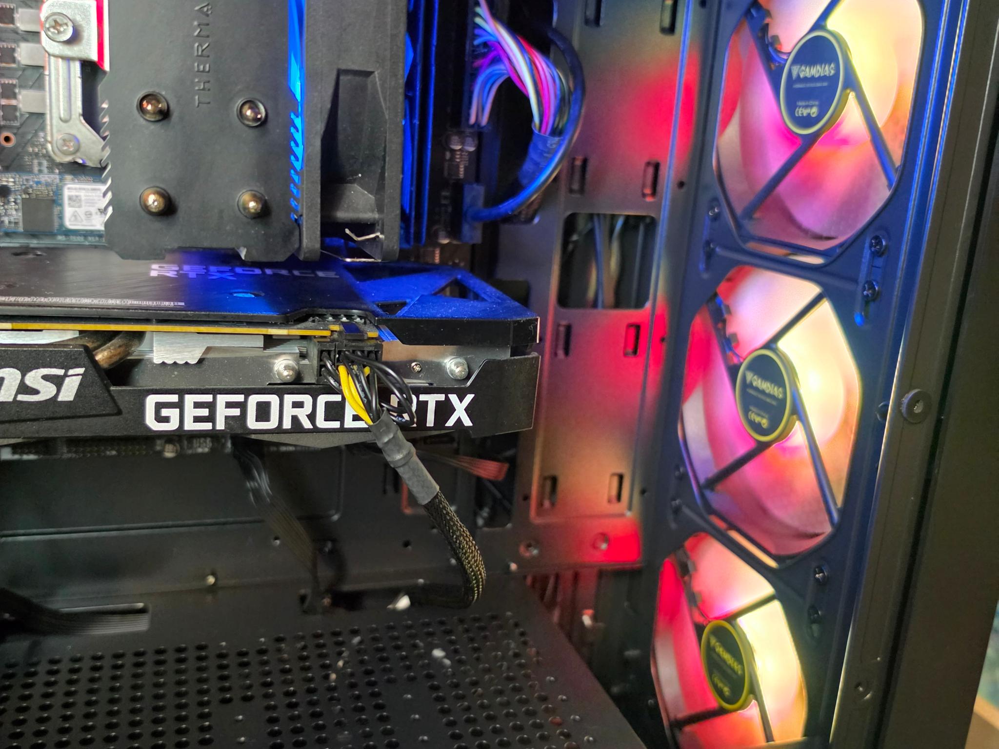 MSI RTX 3060 12GB + Intel i3 12100f PC Build #61