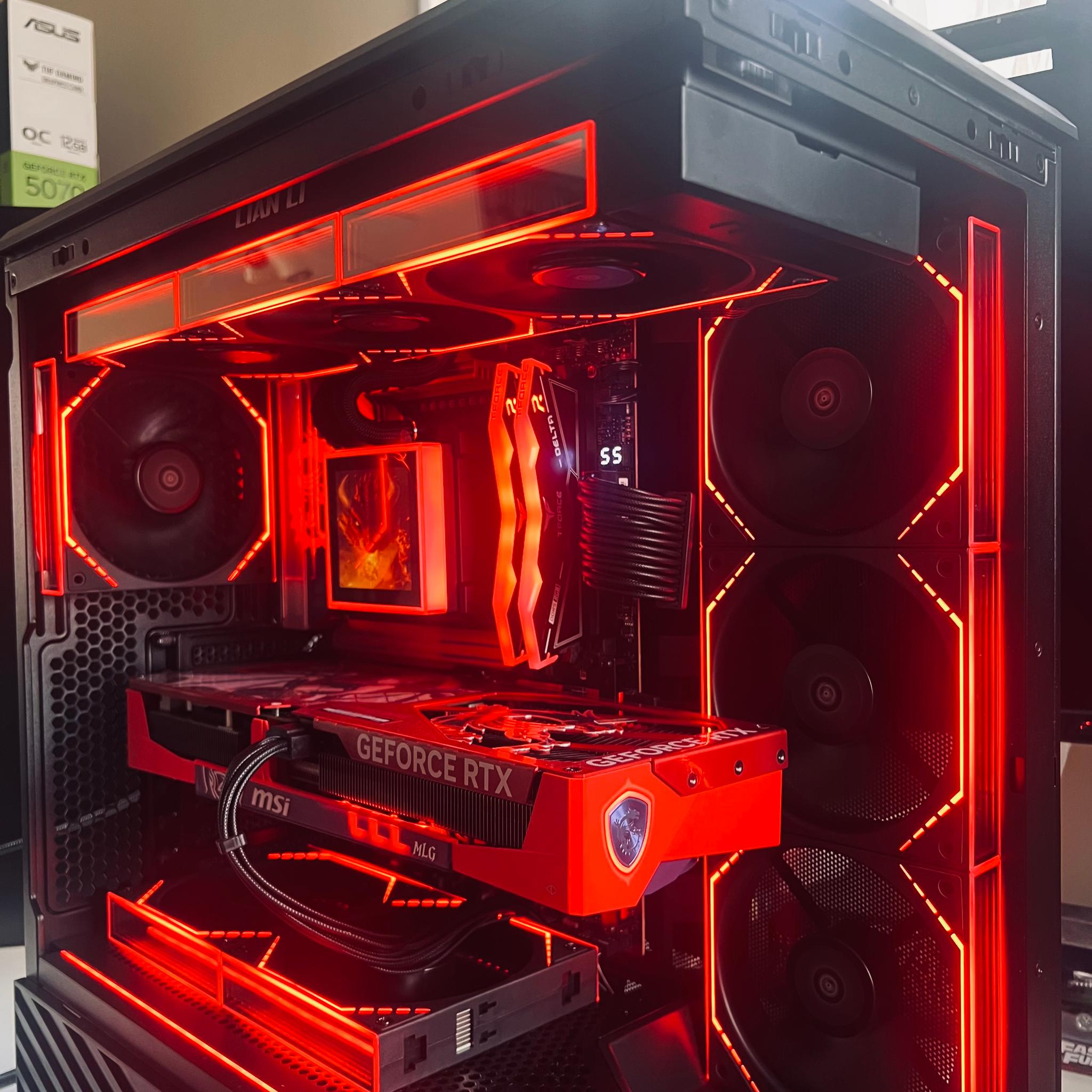 The Digital Shrine | Ryzen 7 9800X3D | RTX 5070Ti OC | 32GB DDR5 | 1TB+2TB SSD | 1000W GOLD PSU |