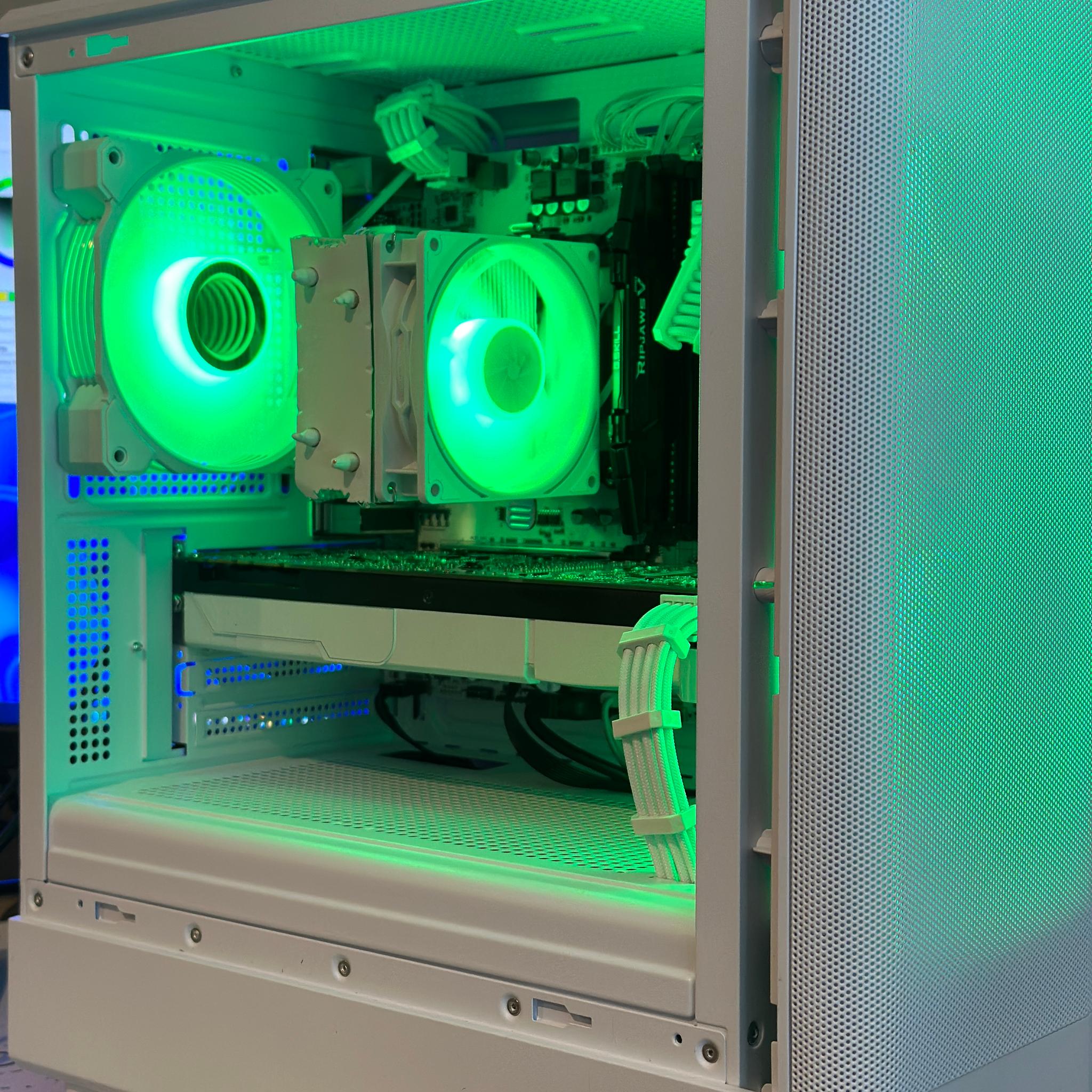 GTX 1080 | Ryzen 5 3500x | 16GB DDR4 | 1.12TB | Win 11 | Office 2024 | FREE SHIP | 1080p Gaming PC
