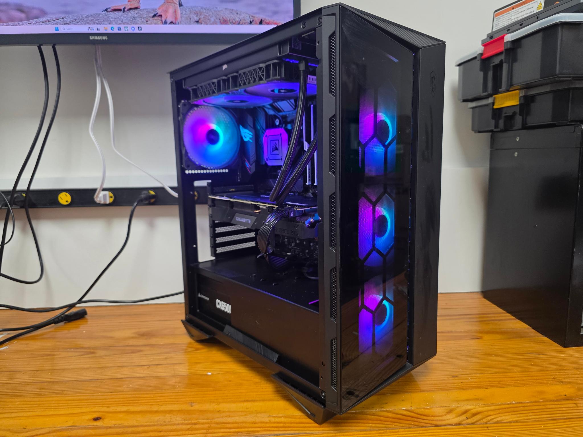 RYX 2080, Ryzen 5700G, 32GB DDR4 Gaming Streaming PC Computer