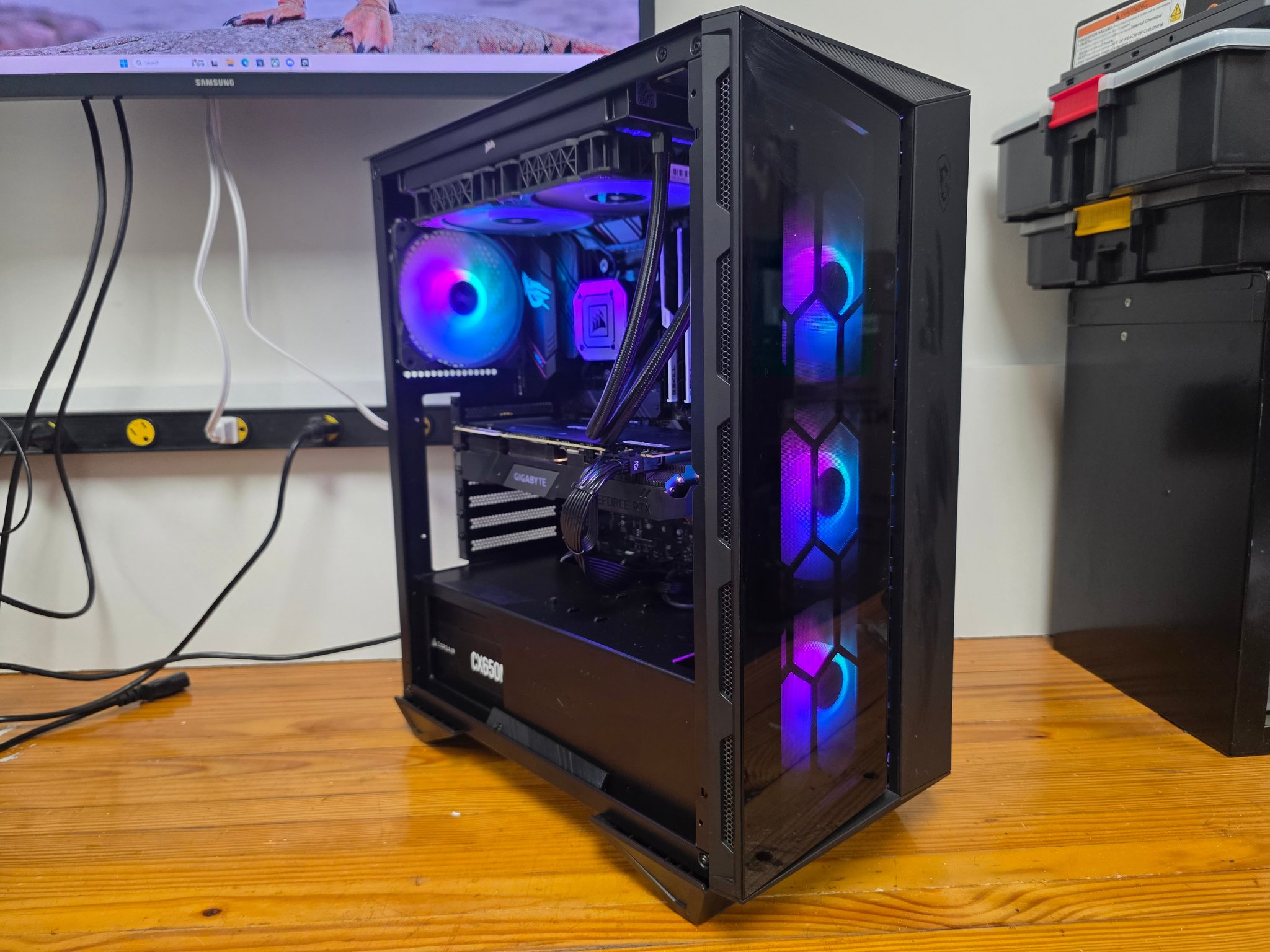 RYX 2080, Ryzen 5700G, 32GB DDR4 Gaming Streaming PC Computer