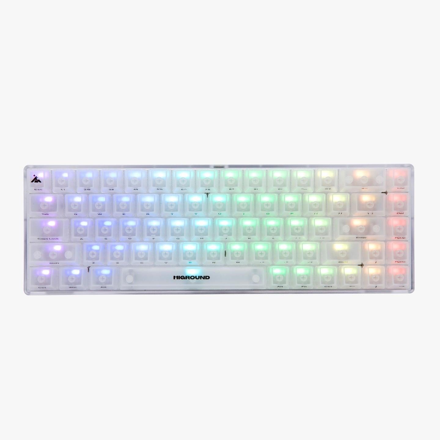 NEW Higround Basecamp 65 Keyboard with TTC Silent Glacier Switches