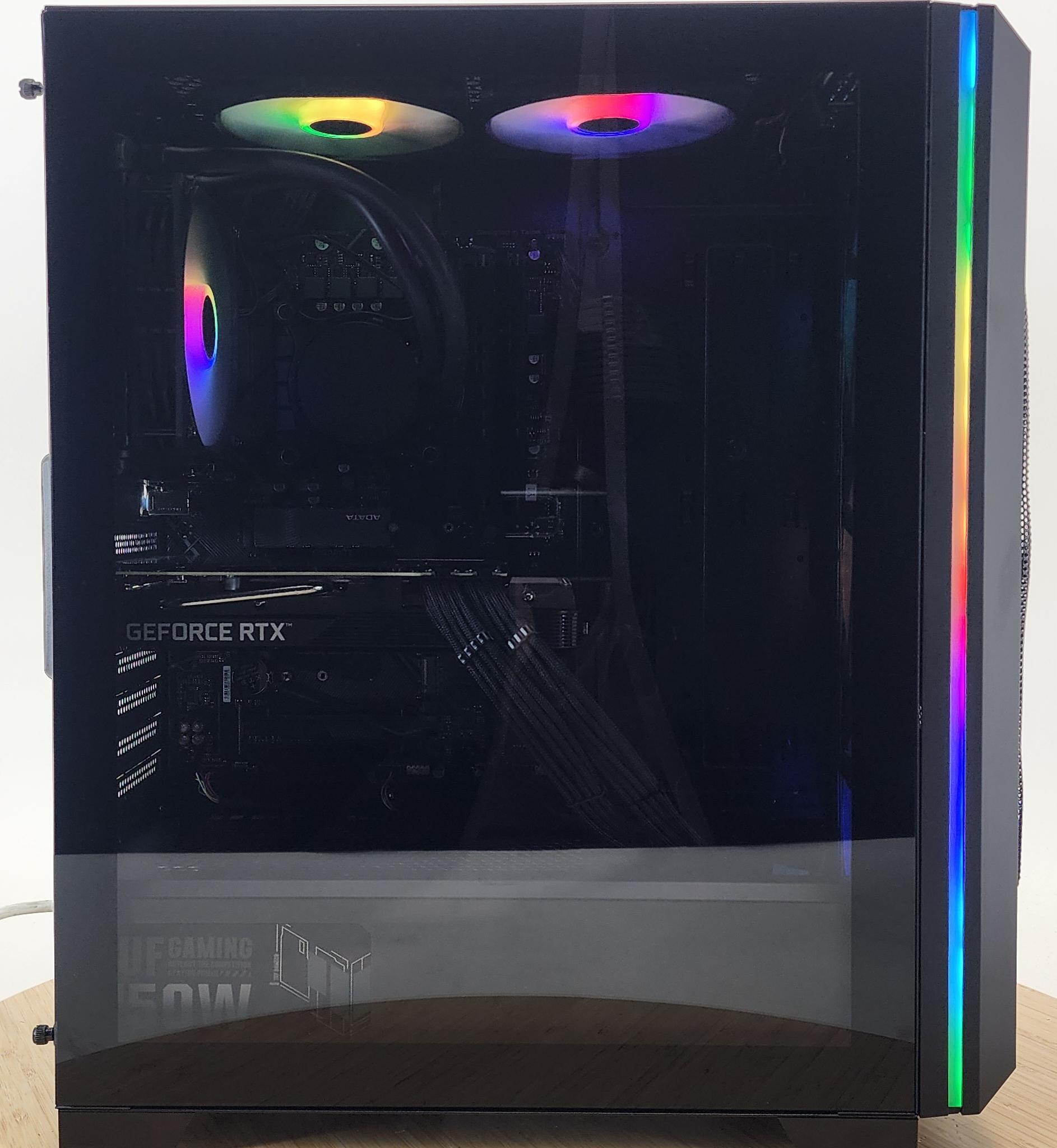 Gaming PC i7-11700F 16GB RAM 500GB SSD+1TB HDD RTX 3060 Ti 8GB Win11 PC