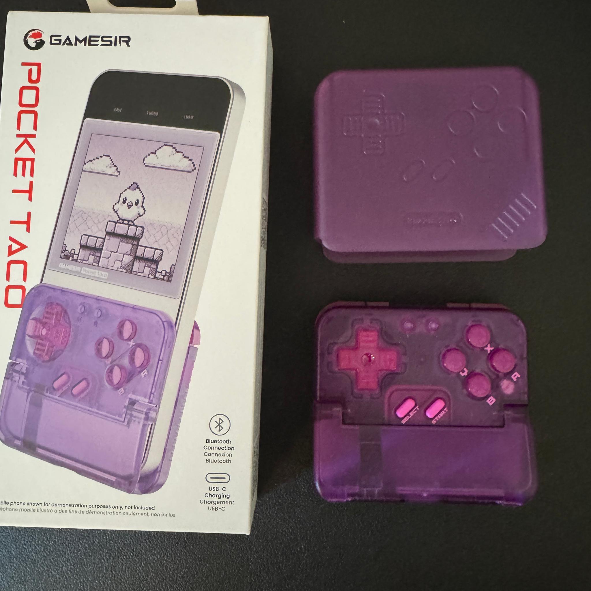 GameSir  Pocket Taco Bluetooth controller purple