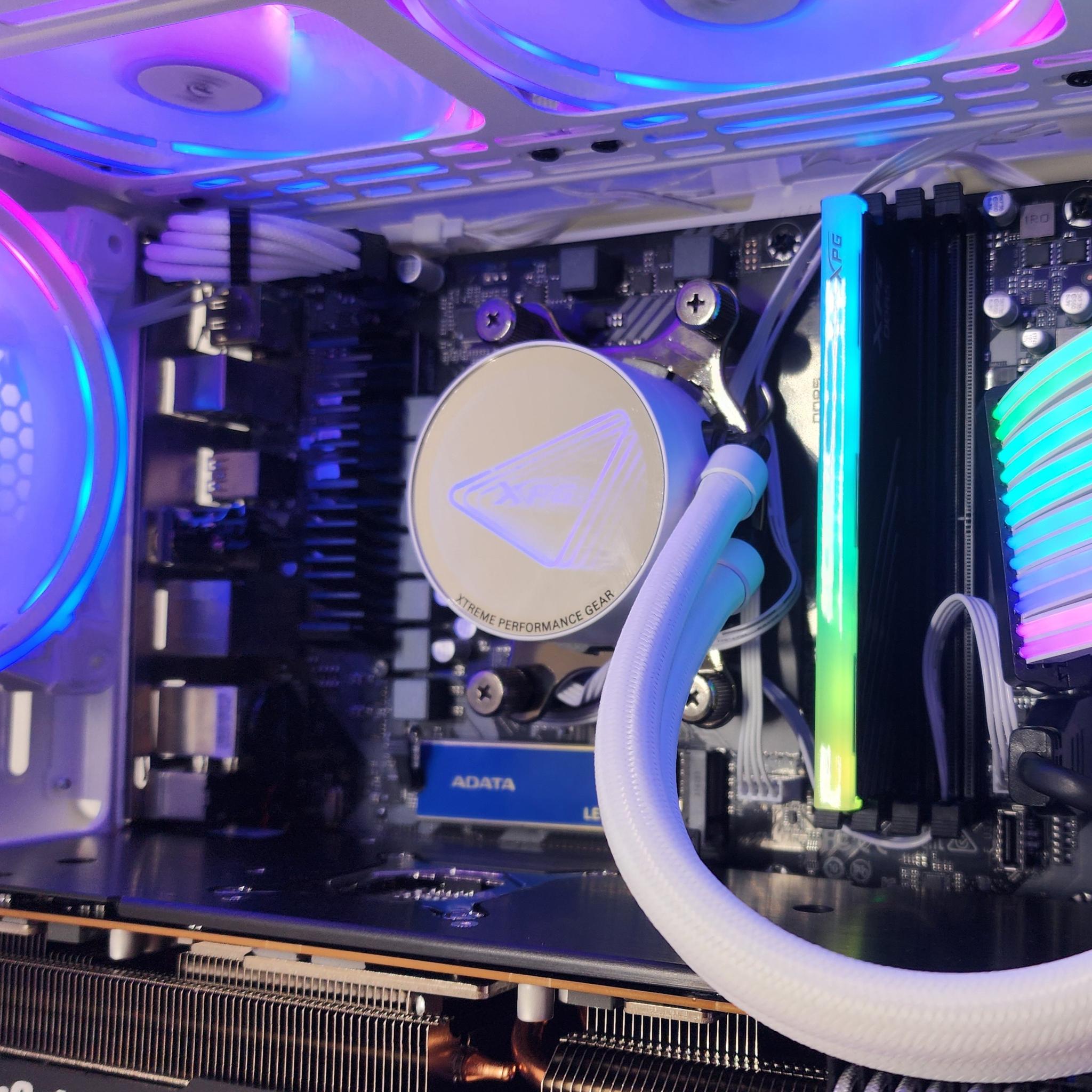 Gaming PC Ryzen 7 9700X 16GB RAM 1TB SSD RX 7800 XT 16GB Windows 11 Computer