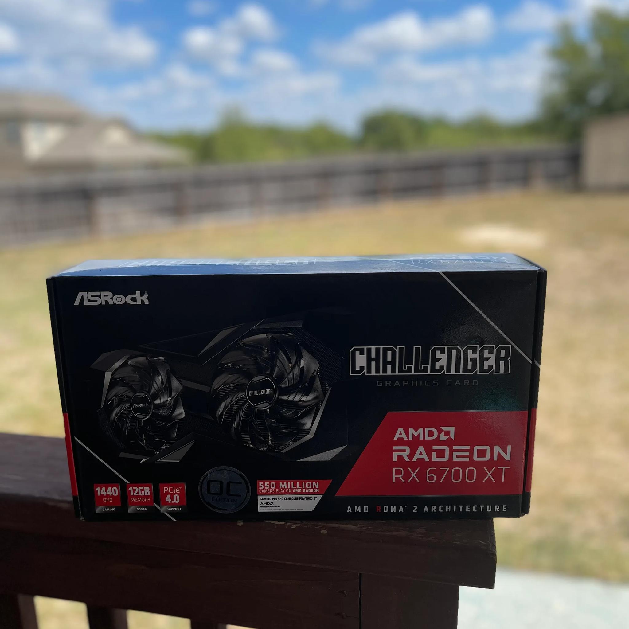 ASRock Radeon RX 6700 XT Challenger/like new