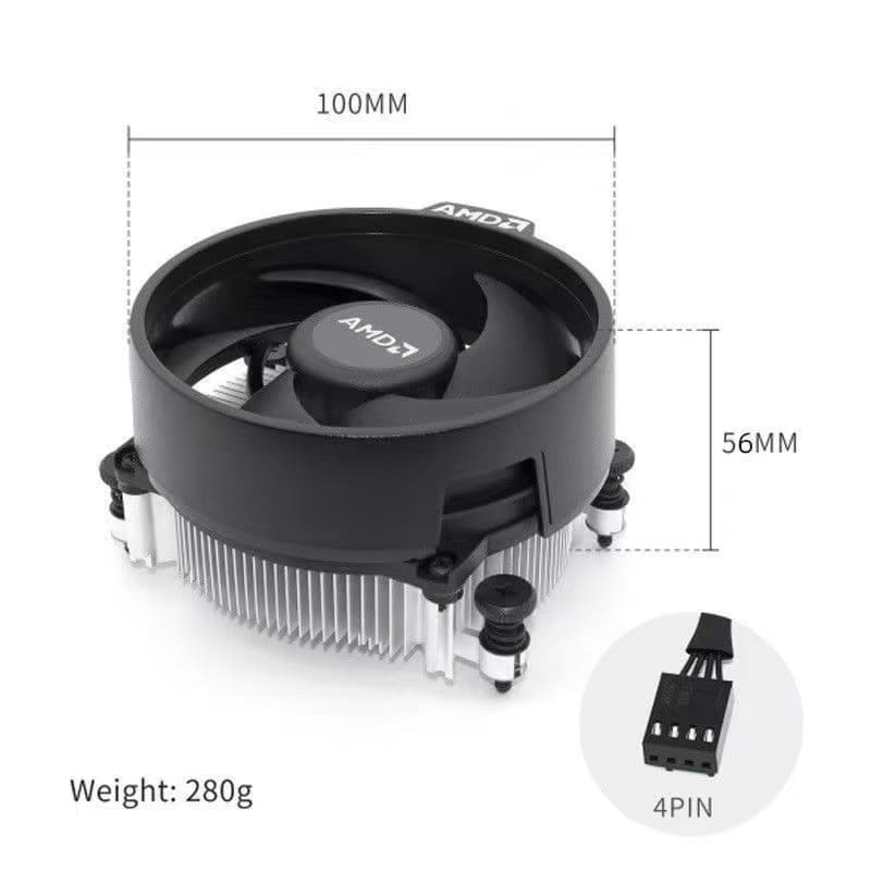 🔥SALE🔥 AMD wraith stealth Ryzen Heatsink/Fan AM4 CPU cooler 712-000046