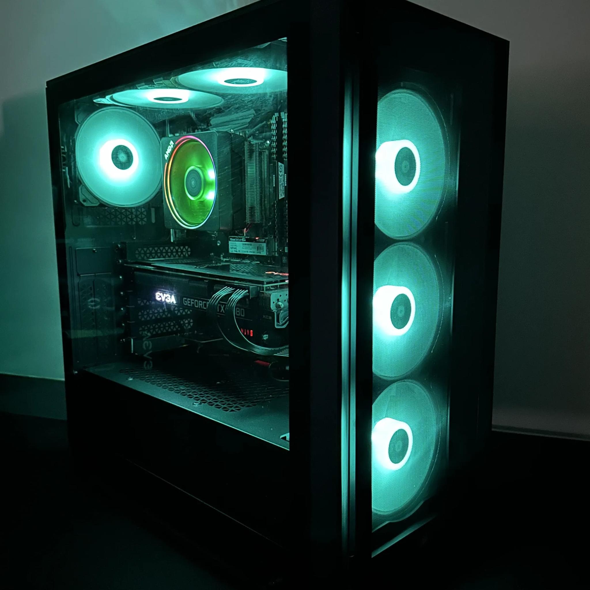 RTX 3080 - AMD RYZEN 9 3900X - 64 GB RAM - 1 TB SSD - GAMING PC