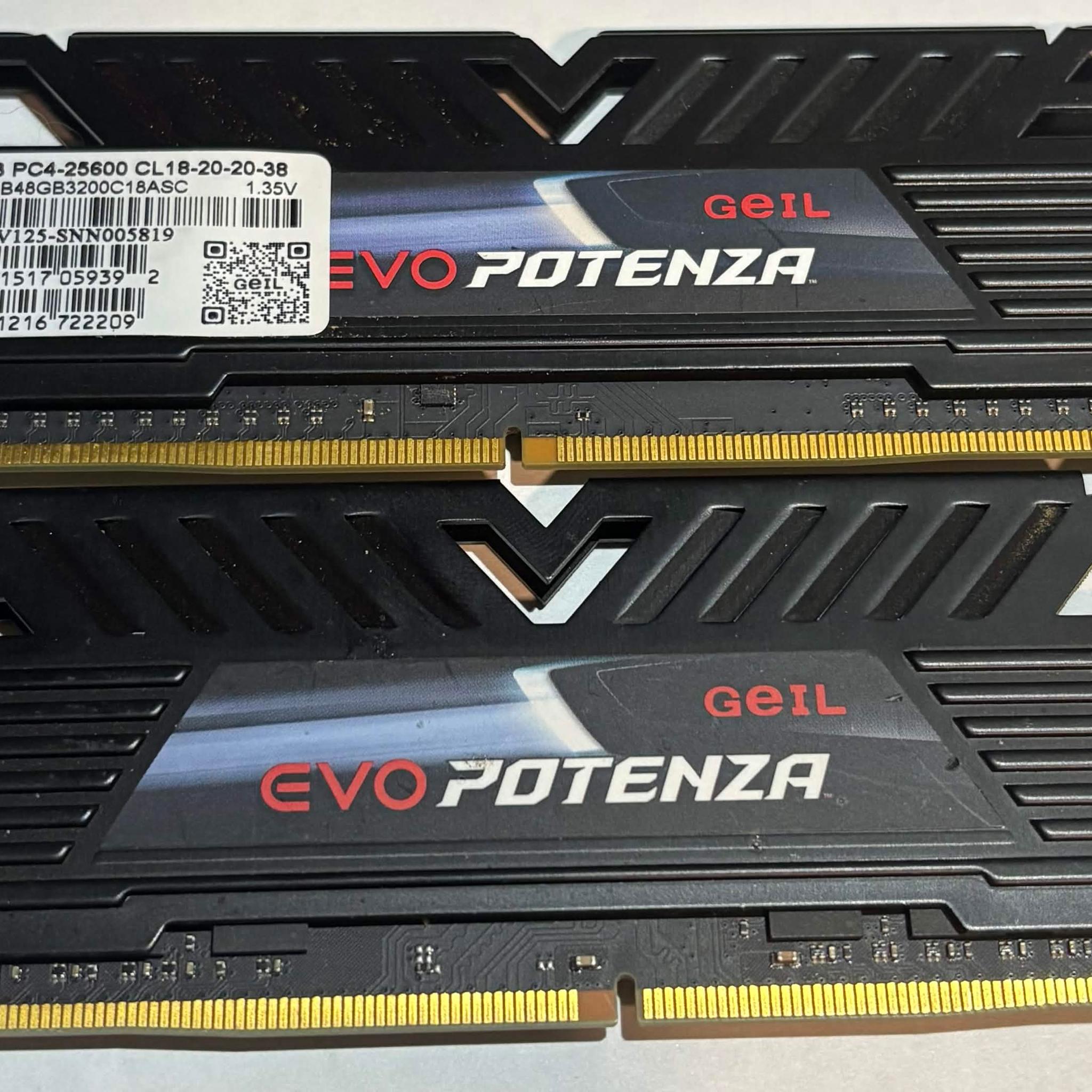 GeIL EVO Potenza 16GB (2x8GB) DDR4 3200MHz Gaming Memory Kit
