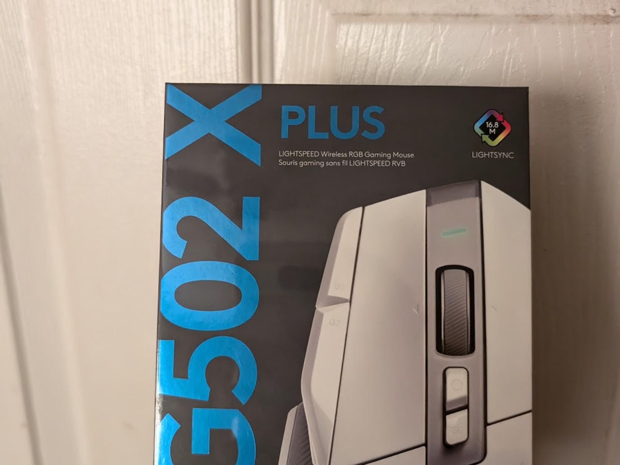 BNIB Logitech G502 X Plus Wireless Gaming Mouse, White