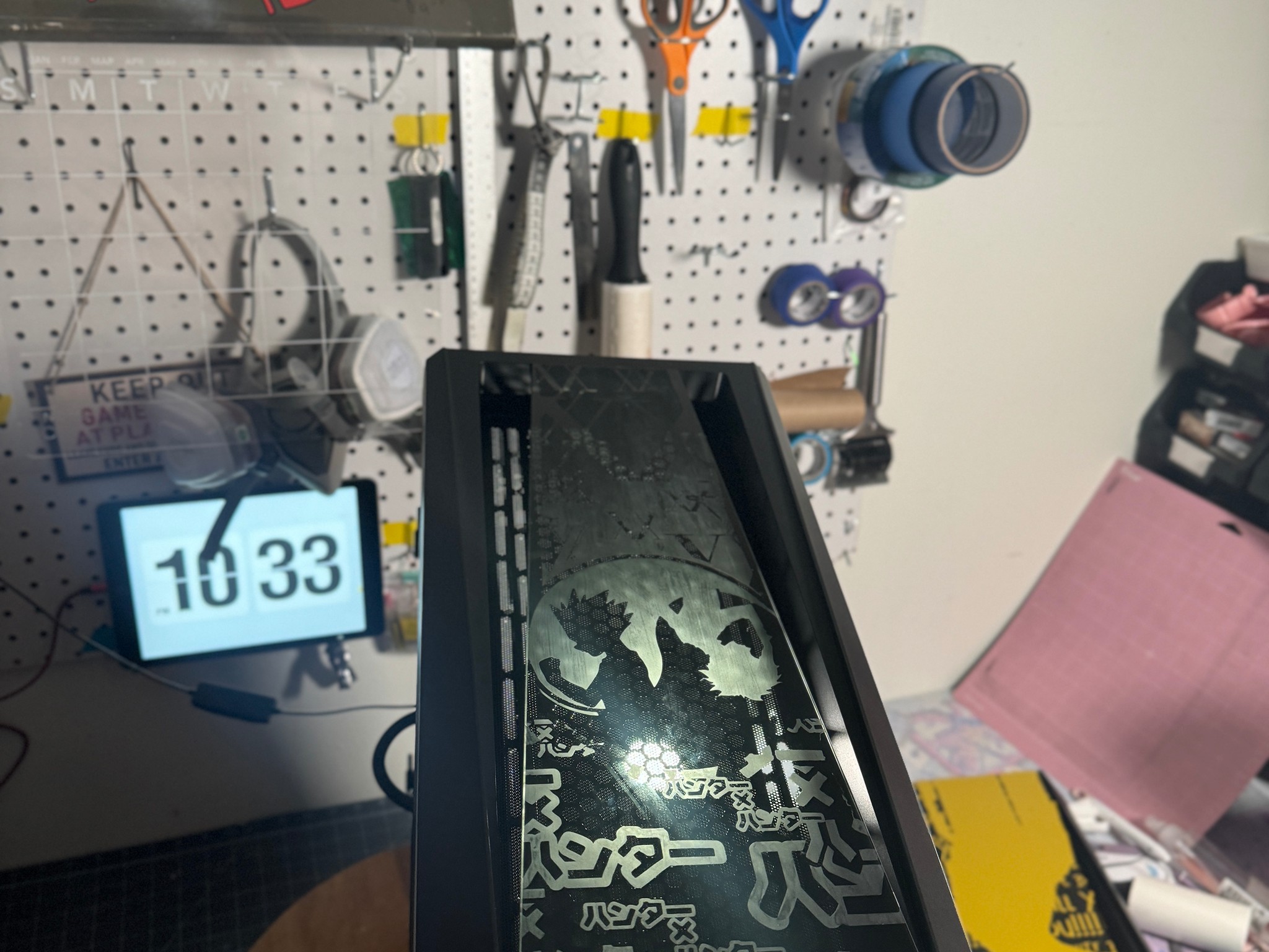 SALE!! Custom PC Case - HunterxHunter Themed Talos P1A