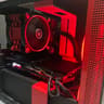 1080p Gaming PC | Ryzen 5 5500 + GTX 1080 | Mini-ITX Red/Black Build | 16GB RAM | Great for eSports