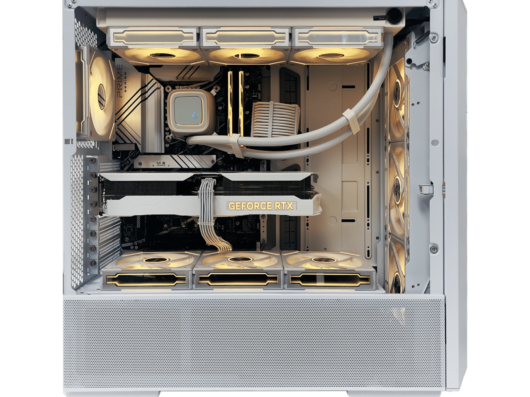 ☀️The Solar Warden White Gaming PC☀️ RTX 4070TI 12GB | i9-13900KF | 32GB DDR5 | 1T M.2 | Win 11 Home